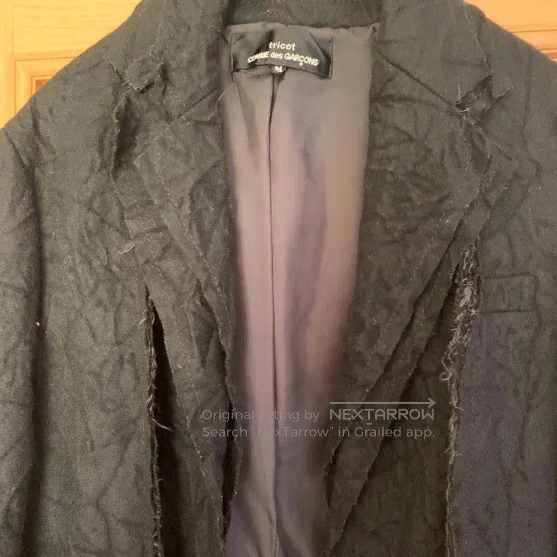 Comme Des Garcons 3D Tailored Black Jacket