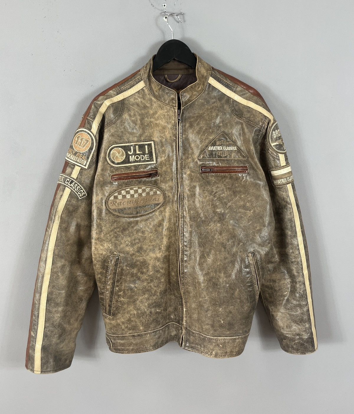 ジャケット・アウター RACER WORLDWIDE Sheepskin Jacket RACER WORLDWIDE】Sheepskin Jacket | OUR BRAND,RACER