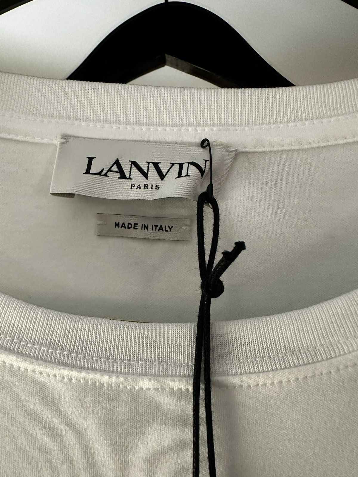 Lanvin Lanvin Curb Shoestring T-Shirt Size US XL / EU 56 / 4 - 6 Thumbnail