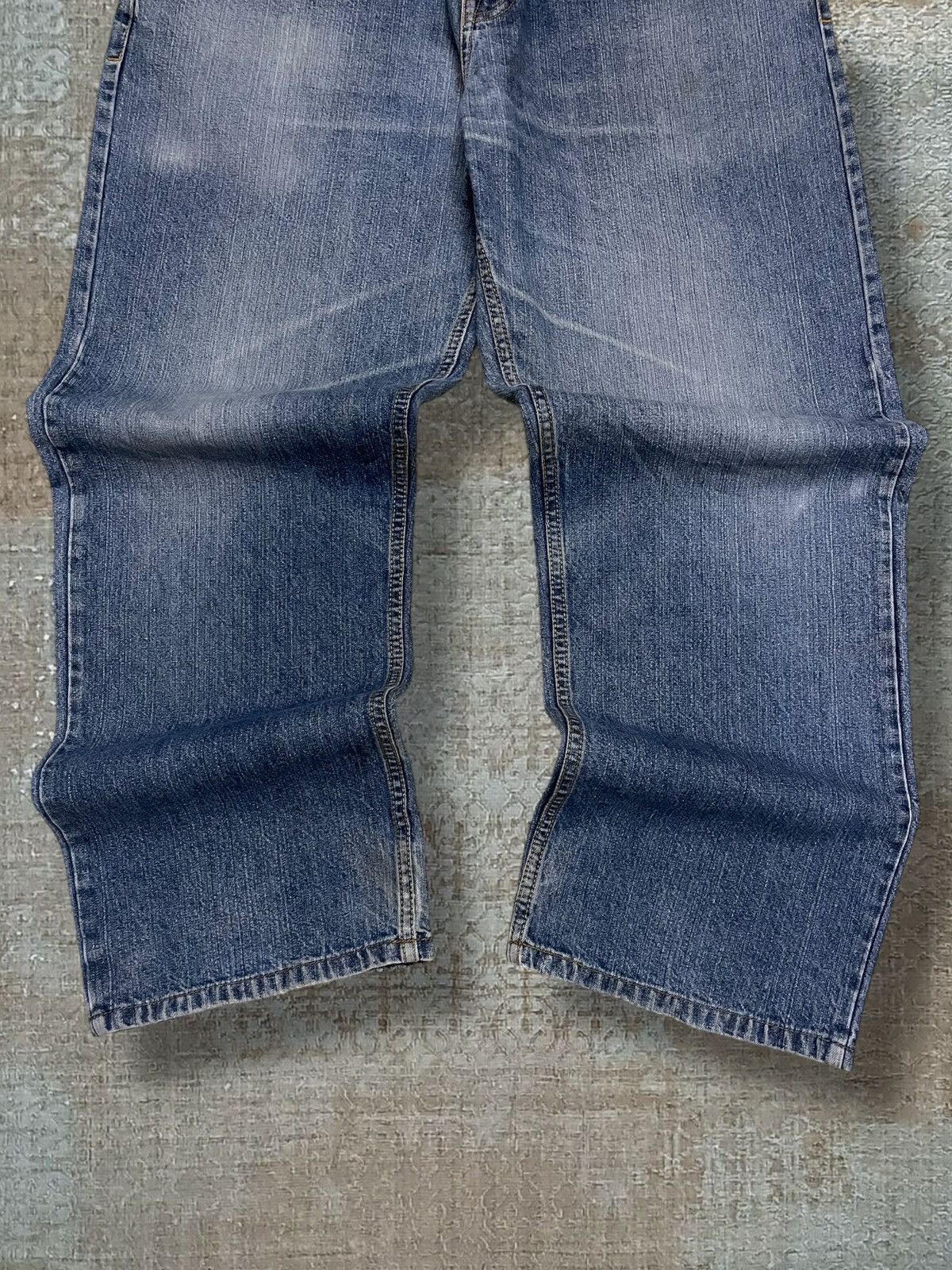 Sessions Vintage 1990s Designer Sessions Streetwear Baggy Denim Style Size US 34 / EU 50 - 3 Thumbnail