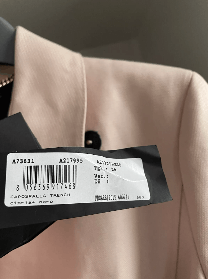 Versace RRP 3750$ BNWT Versace Trench Coat 38 / XS Size XS / US 0-2 / IT 36-38 - 6 Thumbnail