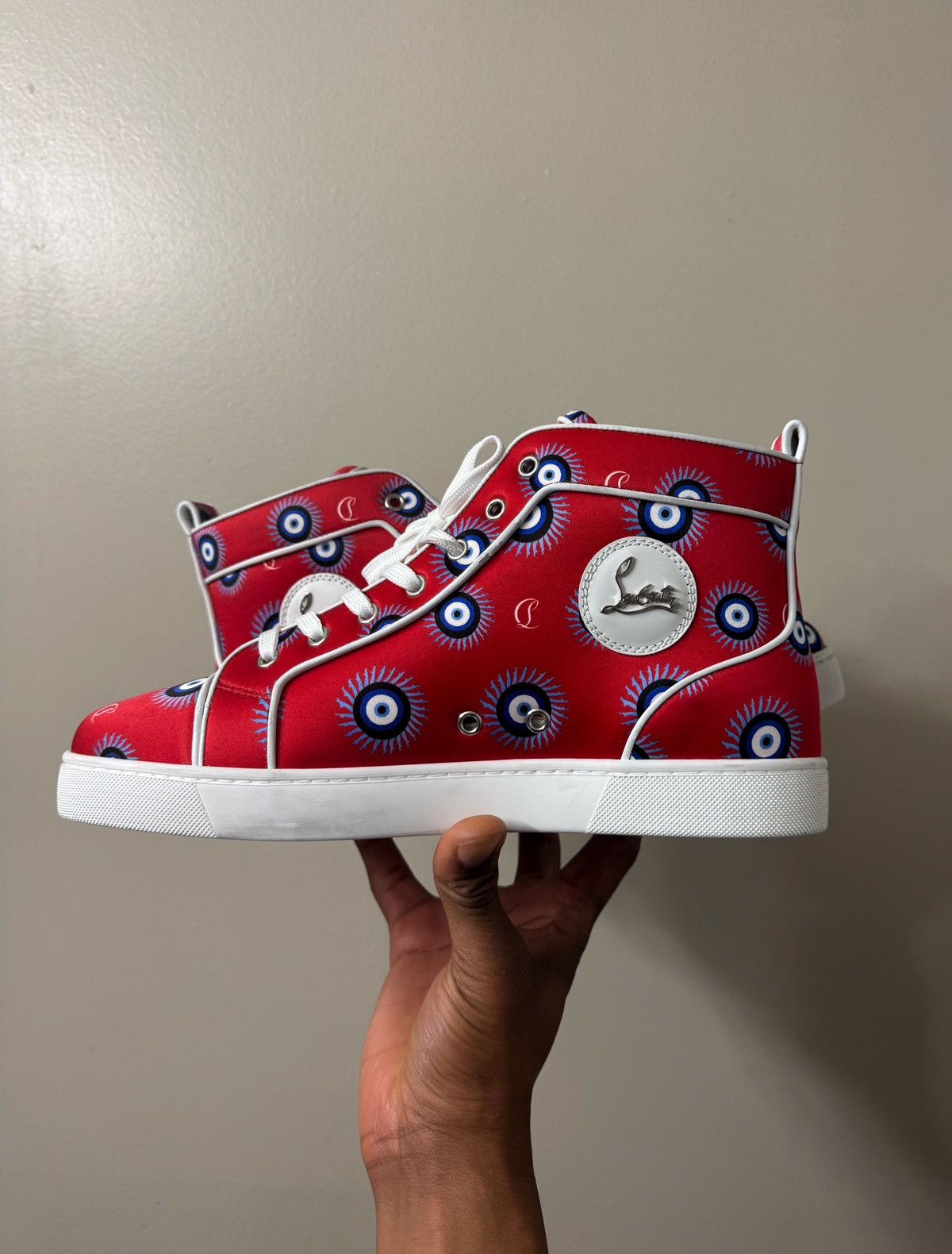Christian Louboutin Evil Eye Orlato Sneaker Size US 10.5 / EU 43-44 - 4 Thumbnail