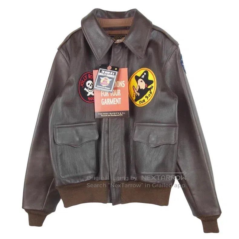 The Real McCoy's The Real McCoys Leather jacket Size US M / EU 48-50 / 2 - 3 Thumbnail