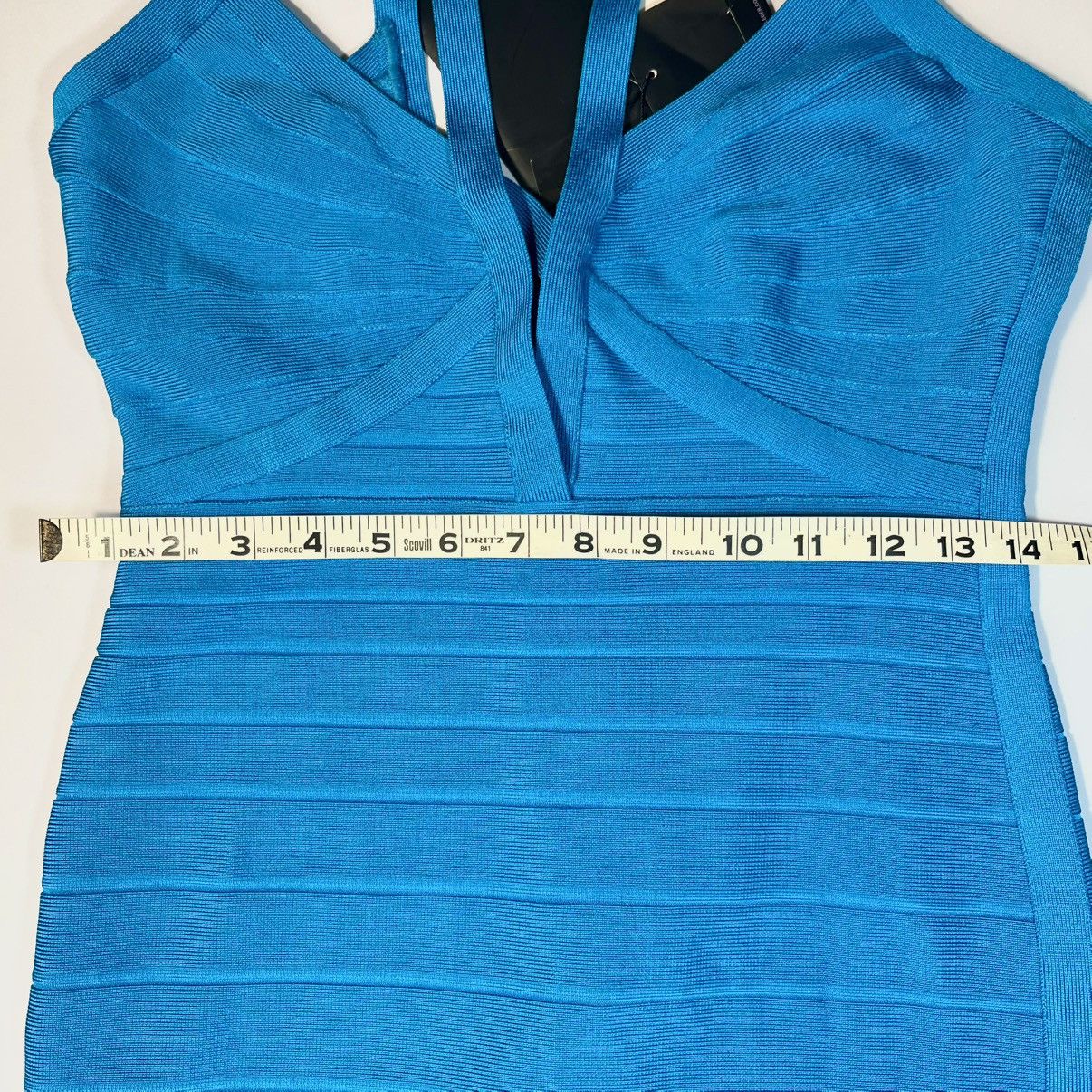 Herve Leger NWT Herve Leger LUCEE Bandage Dress Halter Turquoise M Size M / US 6-8 / IT 42-44 - 9 Thumbnail