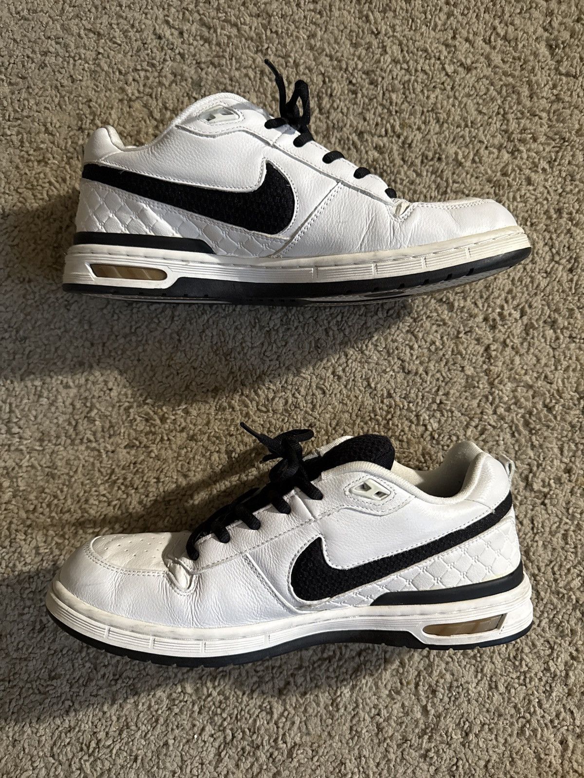 Nike SB Nike SB Paul Rodriguez Zoom Air Low (P Rod 1) White SZ11.5 Size US 11.5 / EU 44-45 - 7 Thumbnail