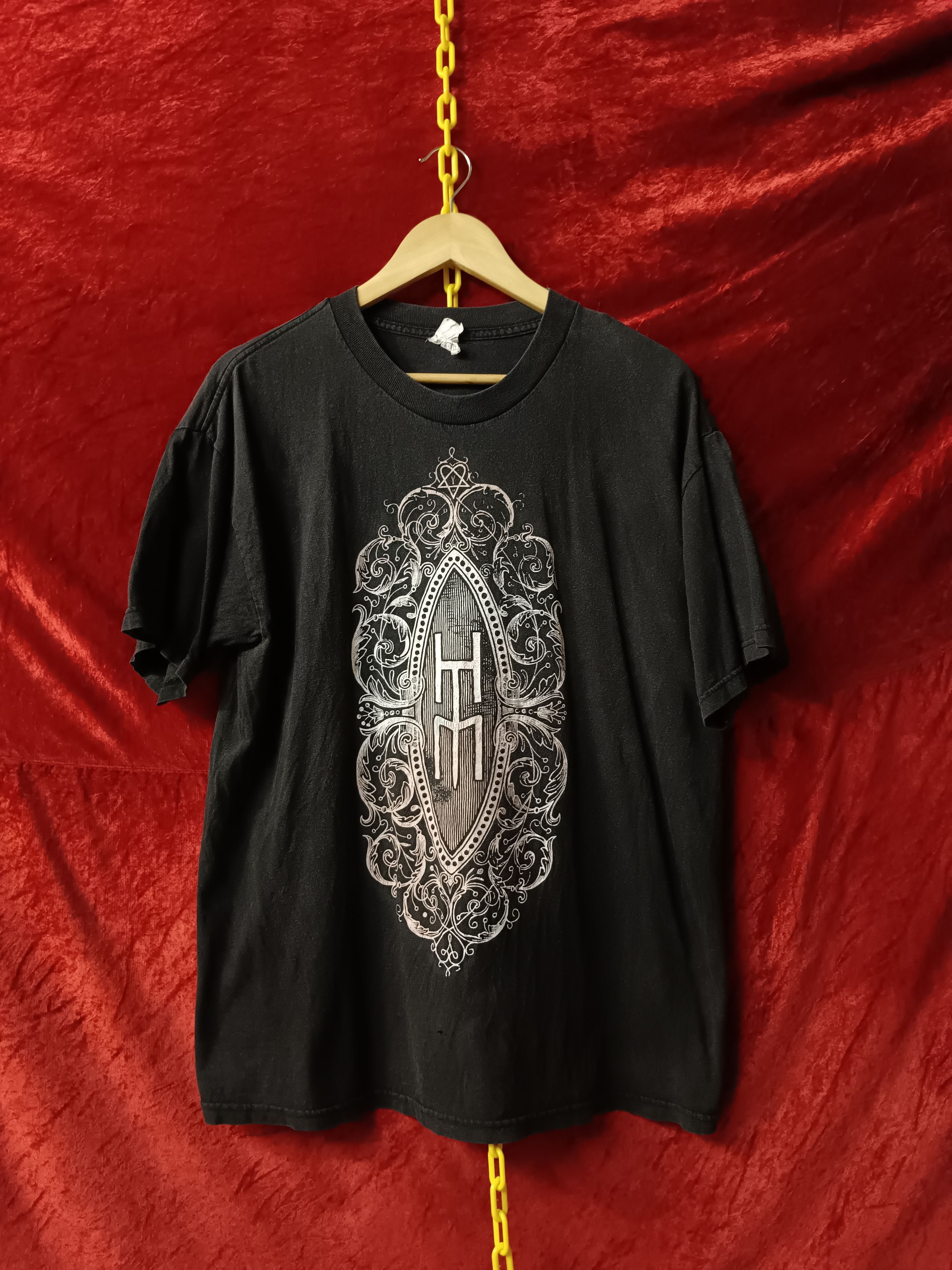 Alstyle × Band Tees × Vintage Finnish Gothic Rock HIM Size US L / EU 52-54 / 3 - 13 Thumbnail