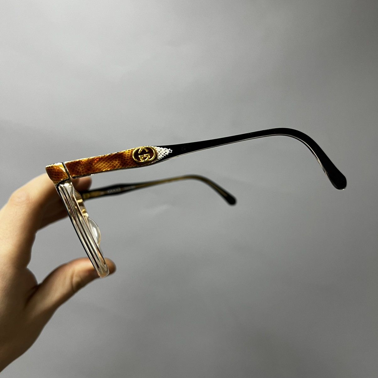 Gucci × Vintage Gucci VINTAGE 80s Eyeglass Frame NEW dead stock Size ONE SIZE - 4 Thumbnail