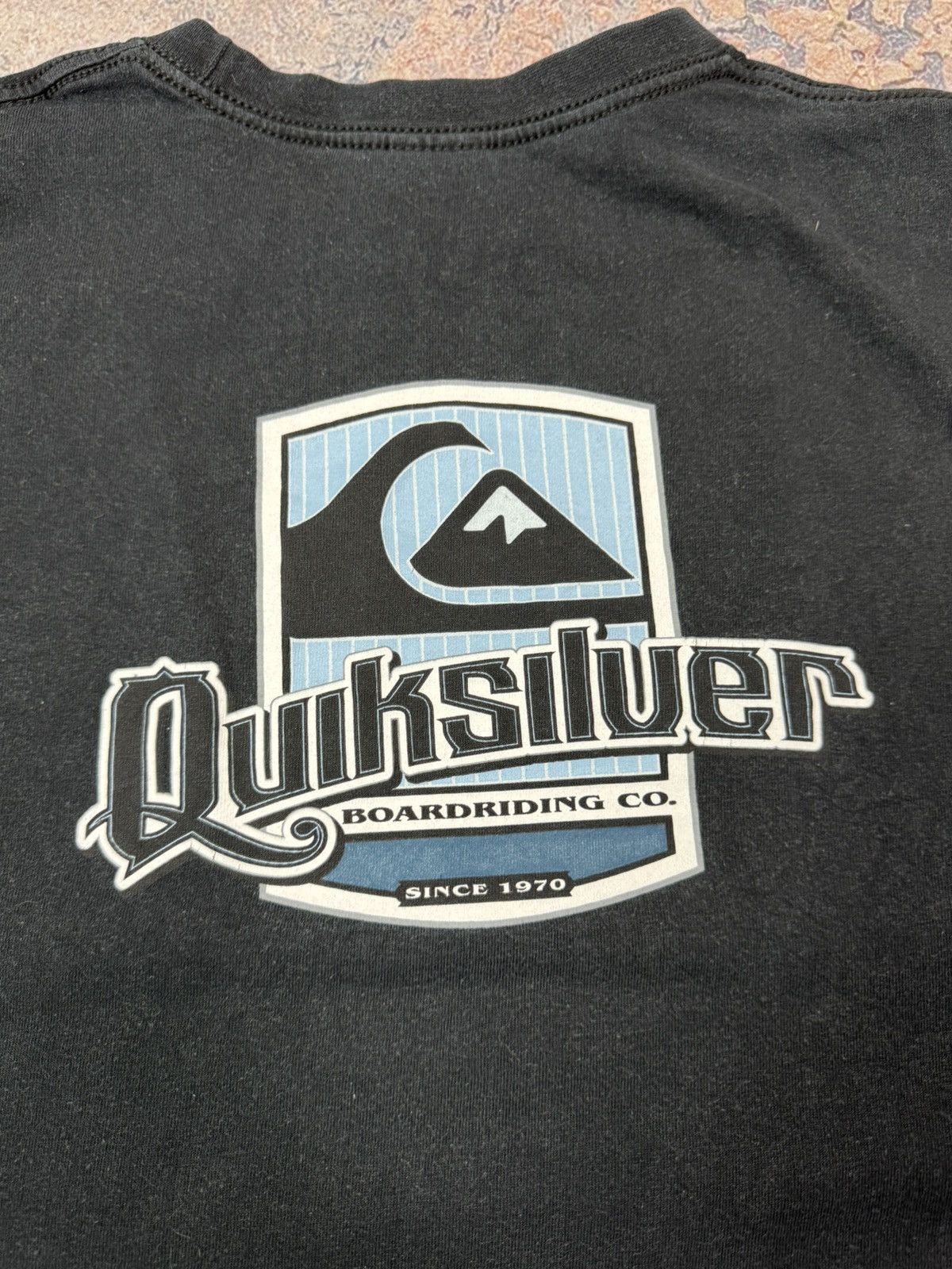 Quiksilver Vintage Y2K Quicksilver Surfwear T-Shirt Medium Big Logo Size US L / EU 52-54 / 3 - 10 Thumbnail