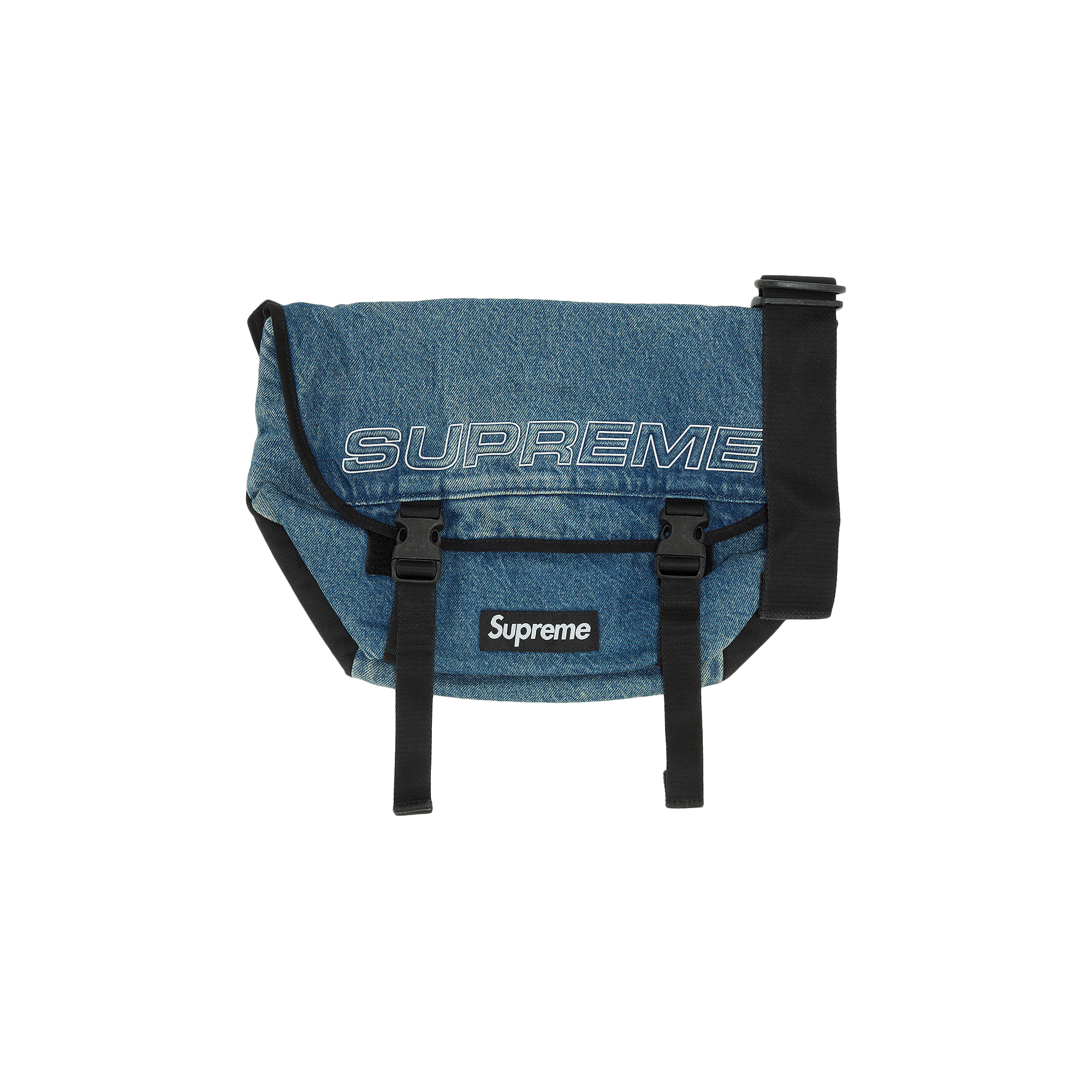 Supreme Supreme Denim Mini Shoulder Bag Washed Indigo | Grailed