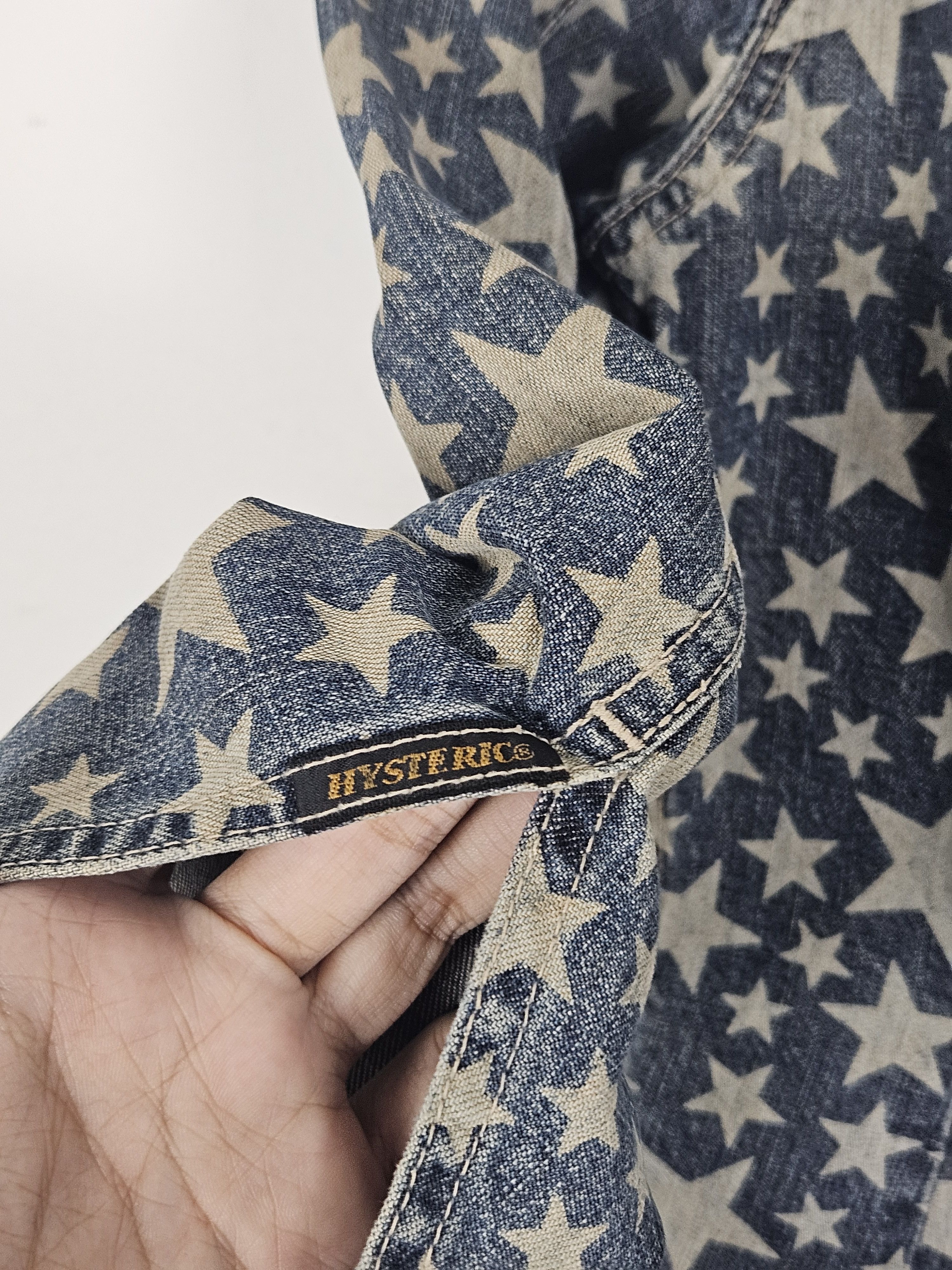 Hysteric Glamour × If Six Was Nine × Japanese Brand Hysteric Glamour Stars Denim Jeans jacket Size S / US 4 / IT 40 - 5 Thumbnail