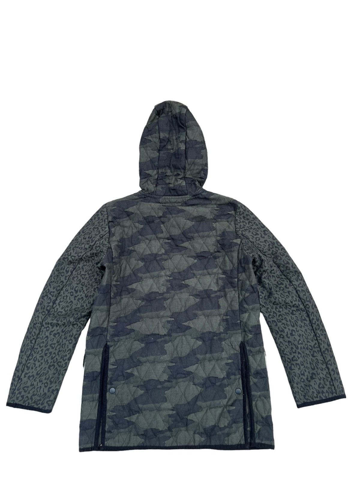 Japanese Brand OVERTHESTRIPES Japan Quilt Thinsulate Hoodie Cargo Jacket Size US M / EU 48-50 / 2 - 16 Thumbnail