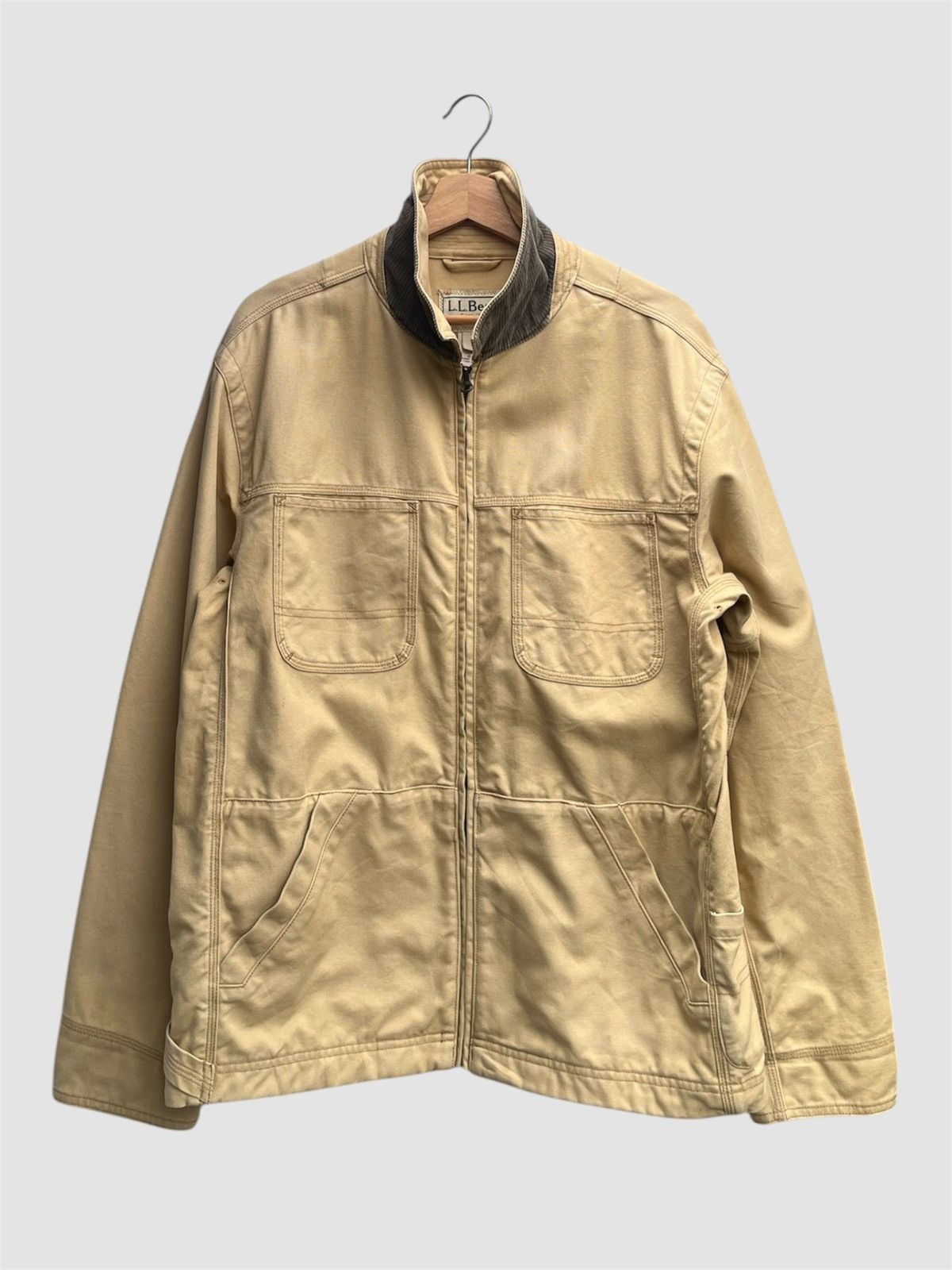 Vintage LL Bean Pocket Detail Work Jacket