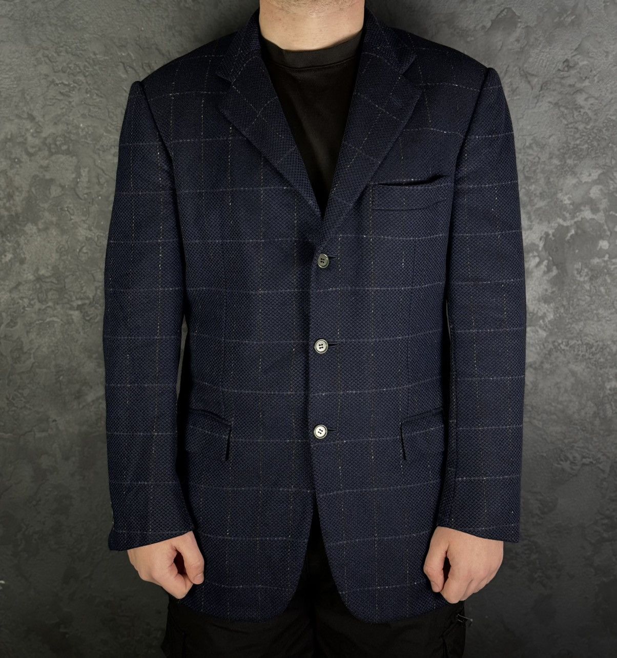Kiton Kiton Napoli Trois Pommes Blazer 100% Cashmere Blazer Jacket Size 52R - 1 Thumbnail