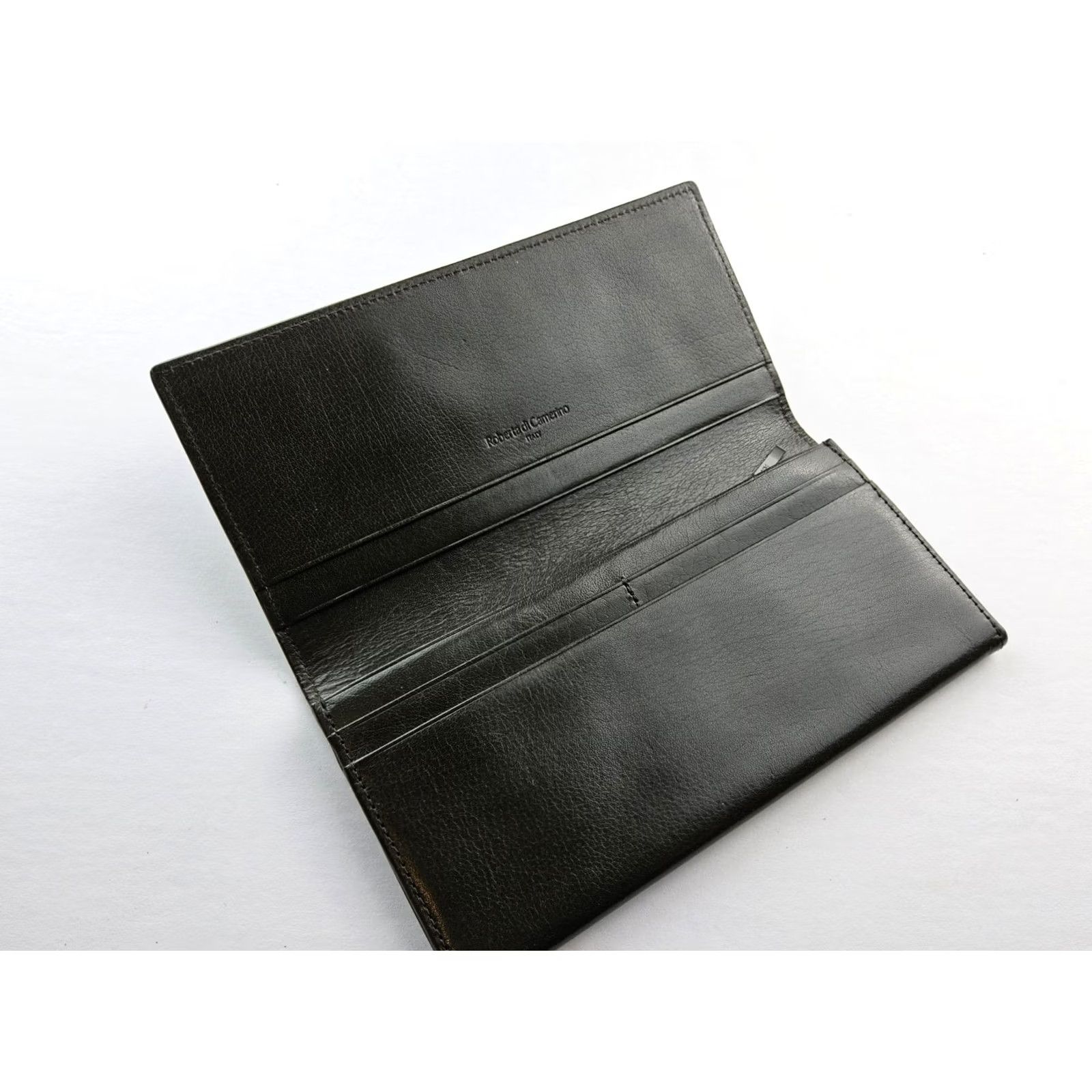 Roberta di Camerino Roberto di Camerino Wallet Bifold Leather Brown Long Full Size Male Men Size ONE SIZE - 6 Thumbnail