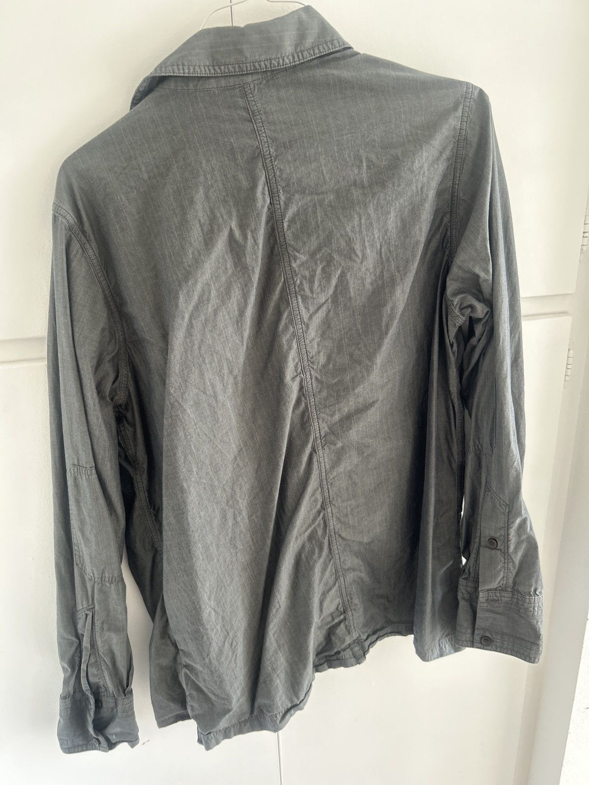 nau Nah Charcoal Gray Button Up Size US L / EU 52-54 / 3 - 4 Thumbnail