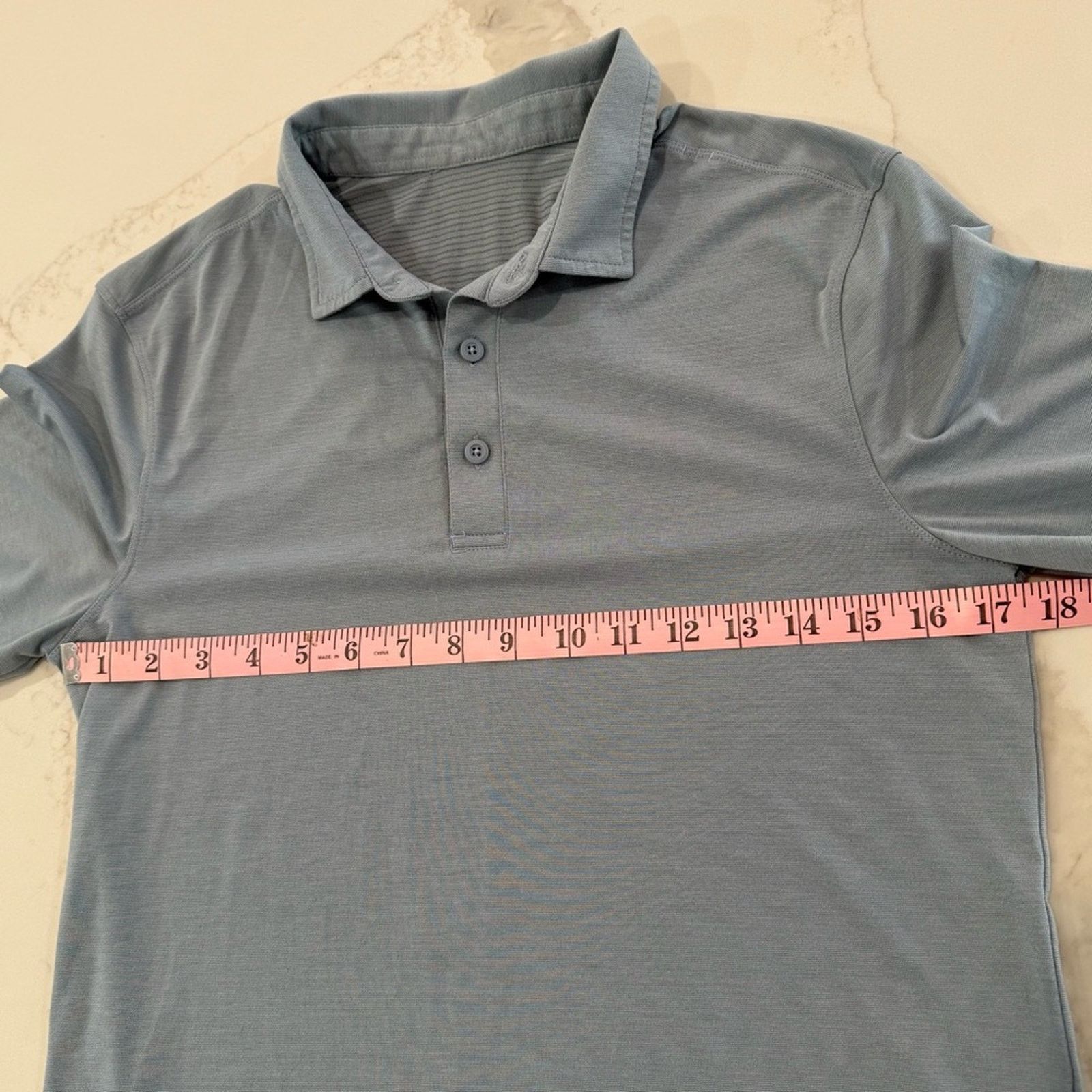 Lululemon Lululemon Evolution Short Sleeve Polo Shirt Men’s Small Slim Size US S / EU 44-46 / 1 - 3 Thumbnail