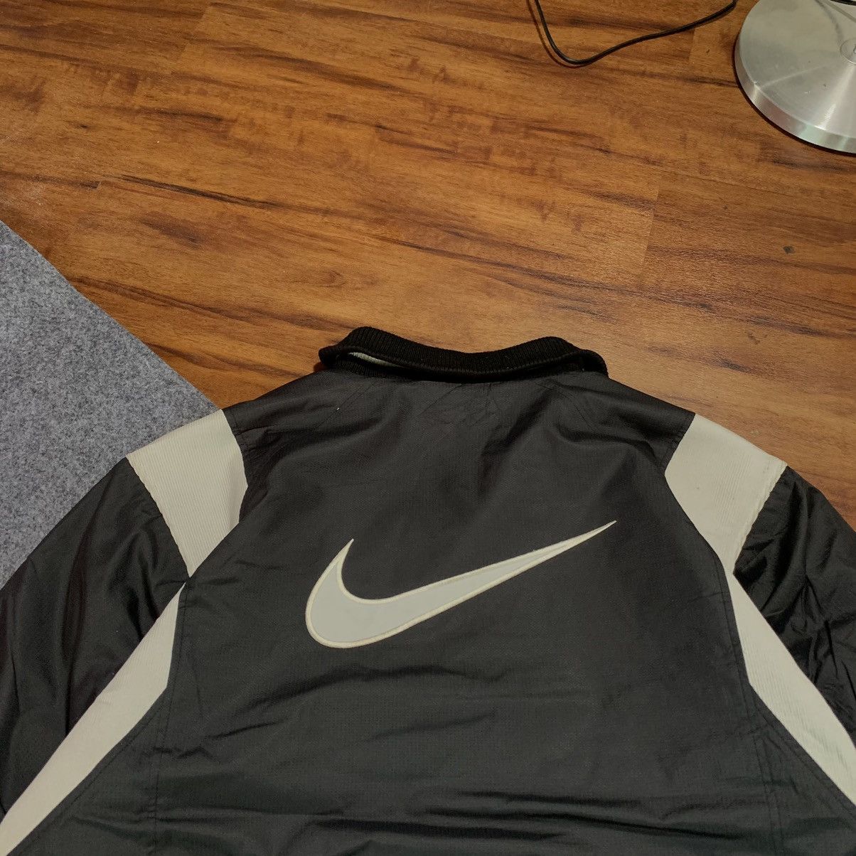 Nike × Vintage Vintage Nike Big Swosh Varsity 🧥 Size US L / EU 52-54 / 3 - 12 Thumbnail