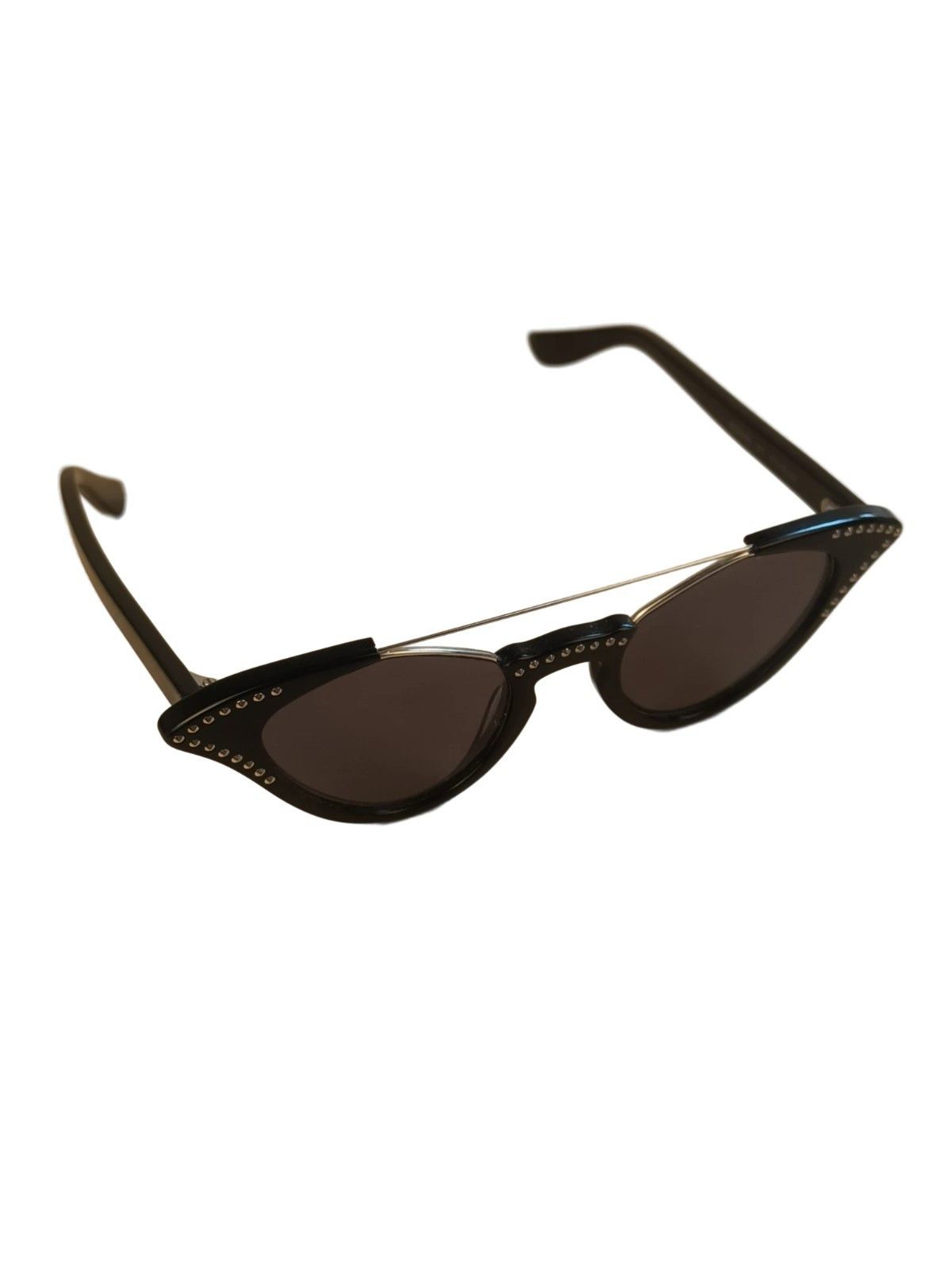 McQ Alexander McQueen Alexander McQueen Studded Cat Eye Sunglasses Size ONE SIZE - 1 Thumbnail