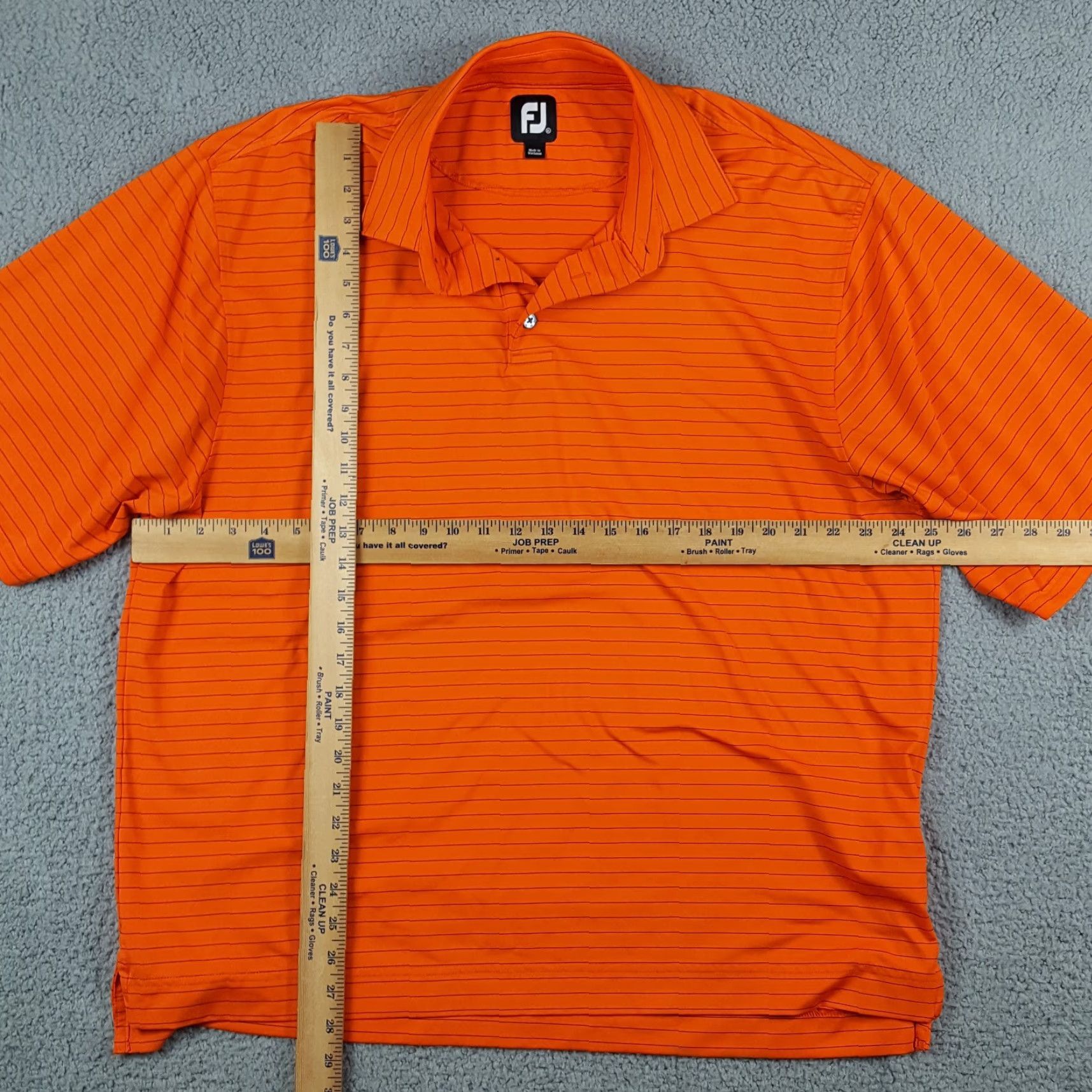 Footjoy VINTAGE FootJoy Polo Shirt Striped Mens XL Relaxed Oversized FJ Golf Collar Shirt Size US XL / EU 56 / 4 - 3 Thumbnail