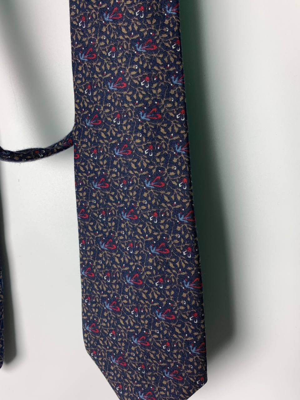 Ermenegildo Zegna Vintage luxury designer Ermenegildo Zegna silk tie Size ONE SIZE - 2 Thumbnail
