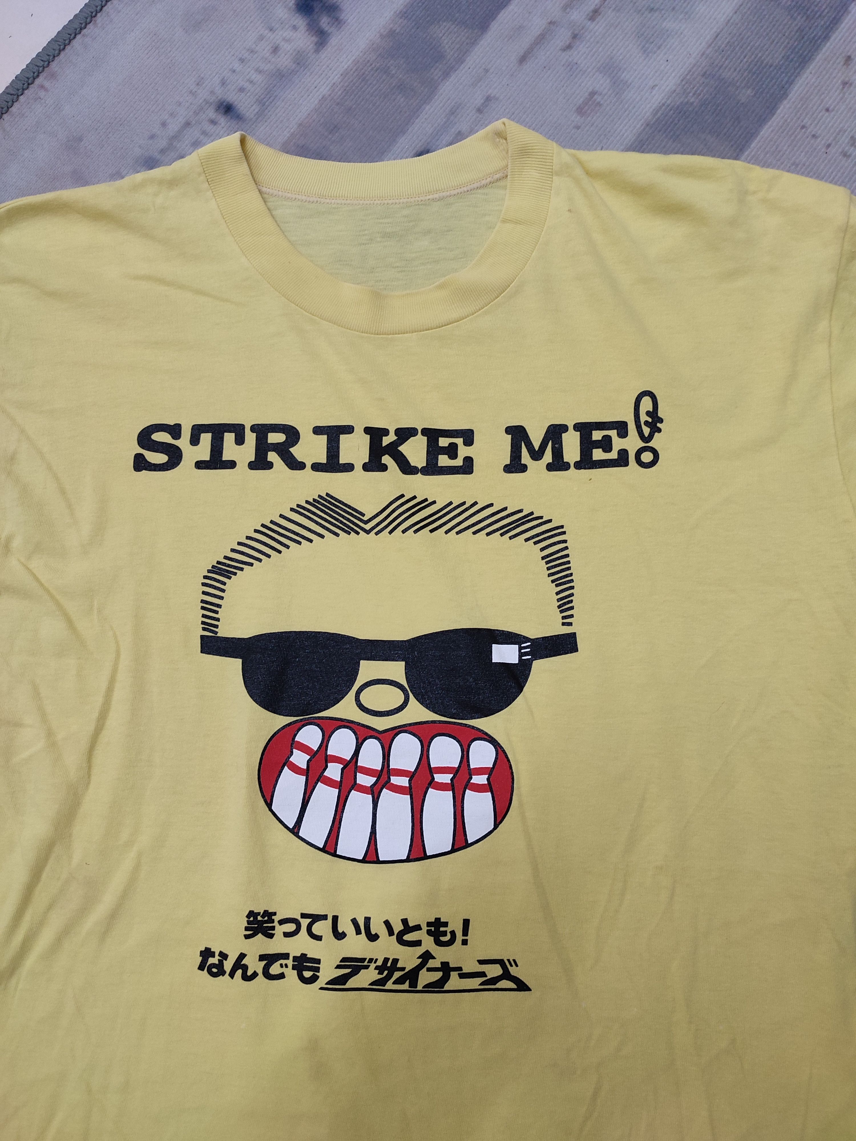 Japanese Brand Vintage Japanese Brand Strike Me Tees Size US M / EU 48-50 / 2 - 5 Thumbnail