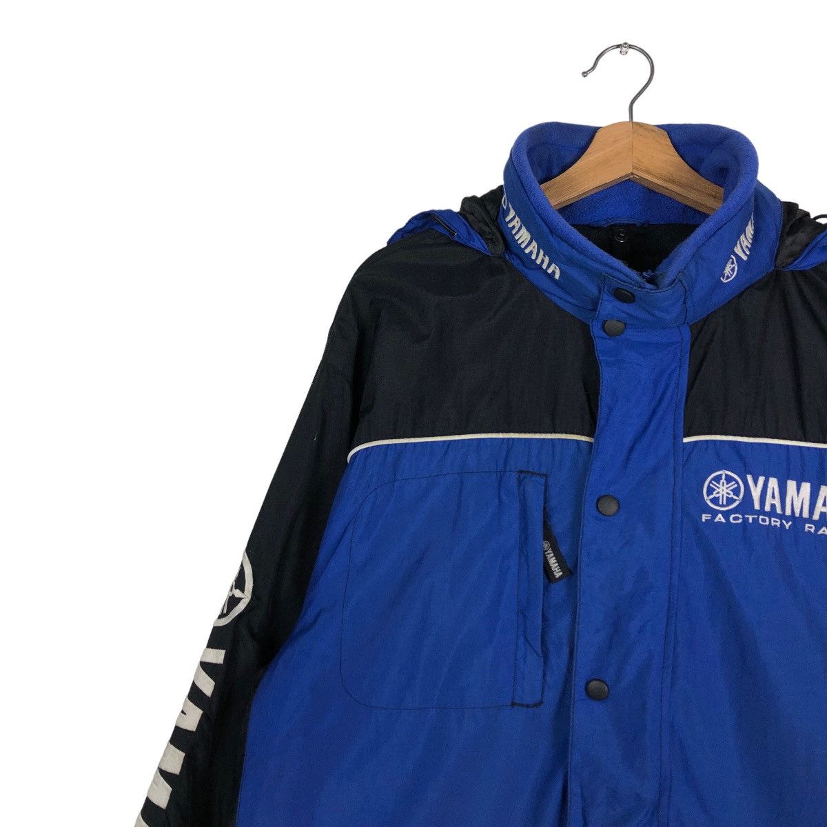 Japanese Brand 🔥Vintage Biker Jacket Yamaha Big Logo Spell Out Racing Wear Size US M / EU 48-50 / 2 - 7 Thumbnail