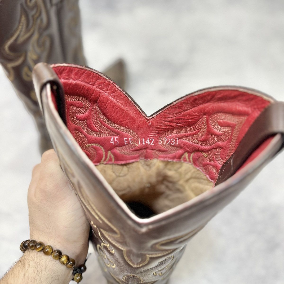 Cowboy Equipment Buffalo Welted Western Cowboy Boots US10 UK9 EU43 28cm Size US 10 / EU 43 - 11 Thumbnail