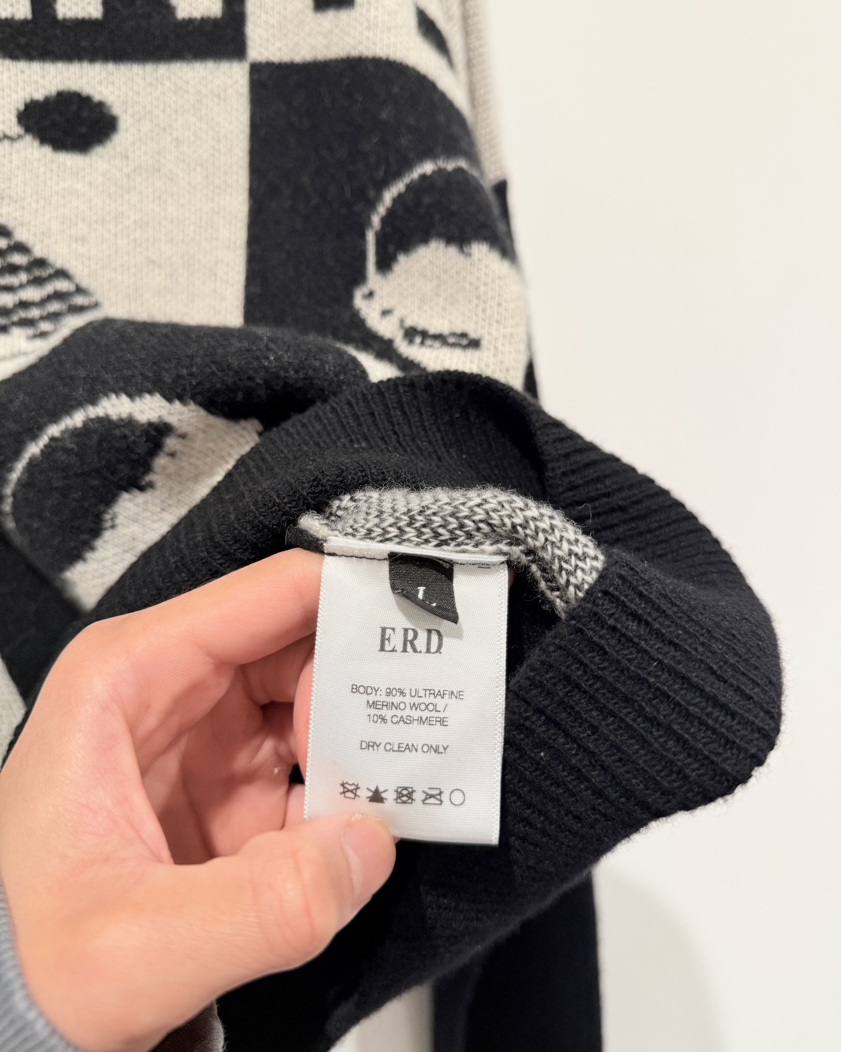 Enfants Riches Deprimes Enfants Riches Deprimes Logo Checked Sweater Size US L / EU 52-54 / 3 - 3 Thumbnail