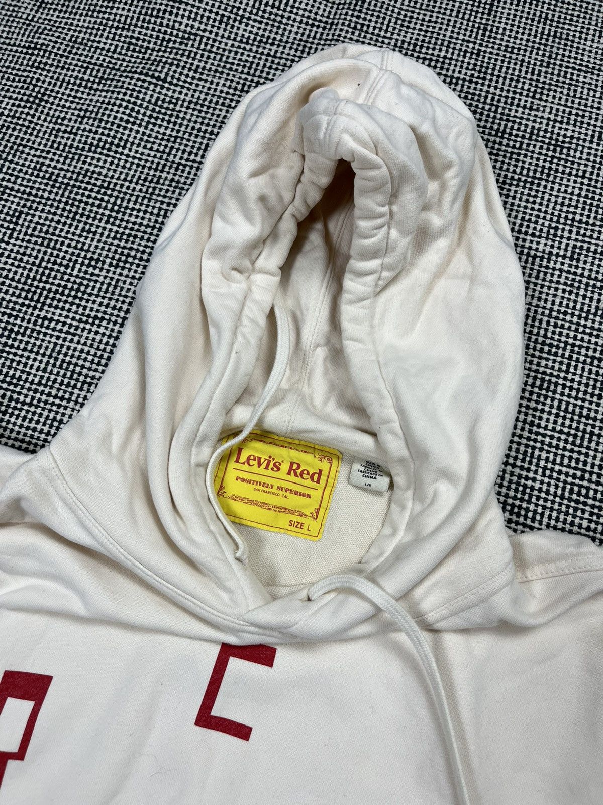 Japanese Brand × Levi's rare Levi’s RED Japanese cargo cropped boxy hoodie Size US L / EU 52-54 / 3 - 3 Thumbnail