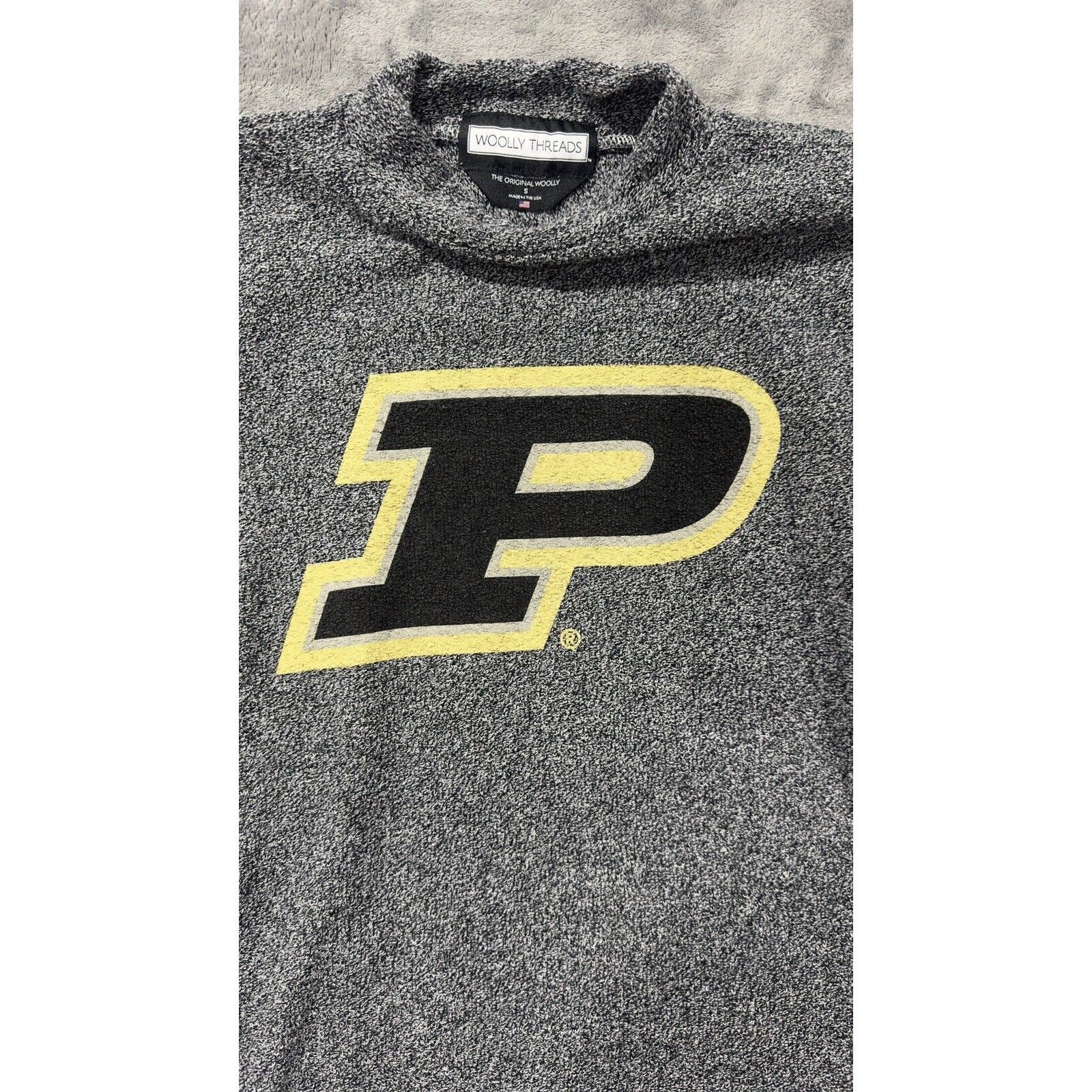 Other Woolly Threads Purdue University Sweatshirt Size S Fleece Size S / US 4 / IT 40 - 9 Thumbnail