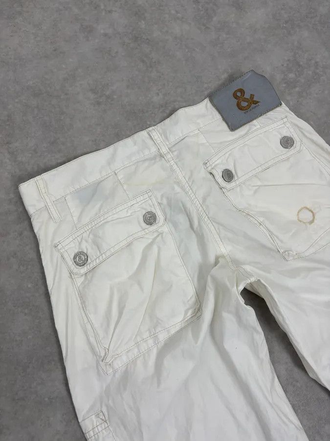 Dolce & Gabbana AW2004 Dolce & Gabbana White Nylon Cargo Pants Size US 30 / EU 46 - 8 Thumbnail