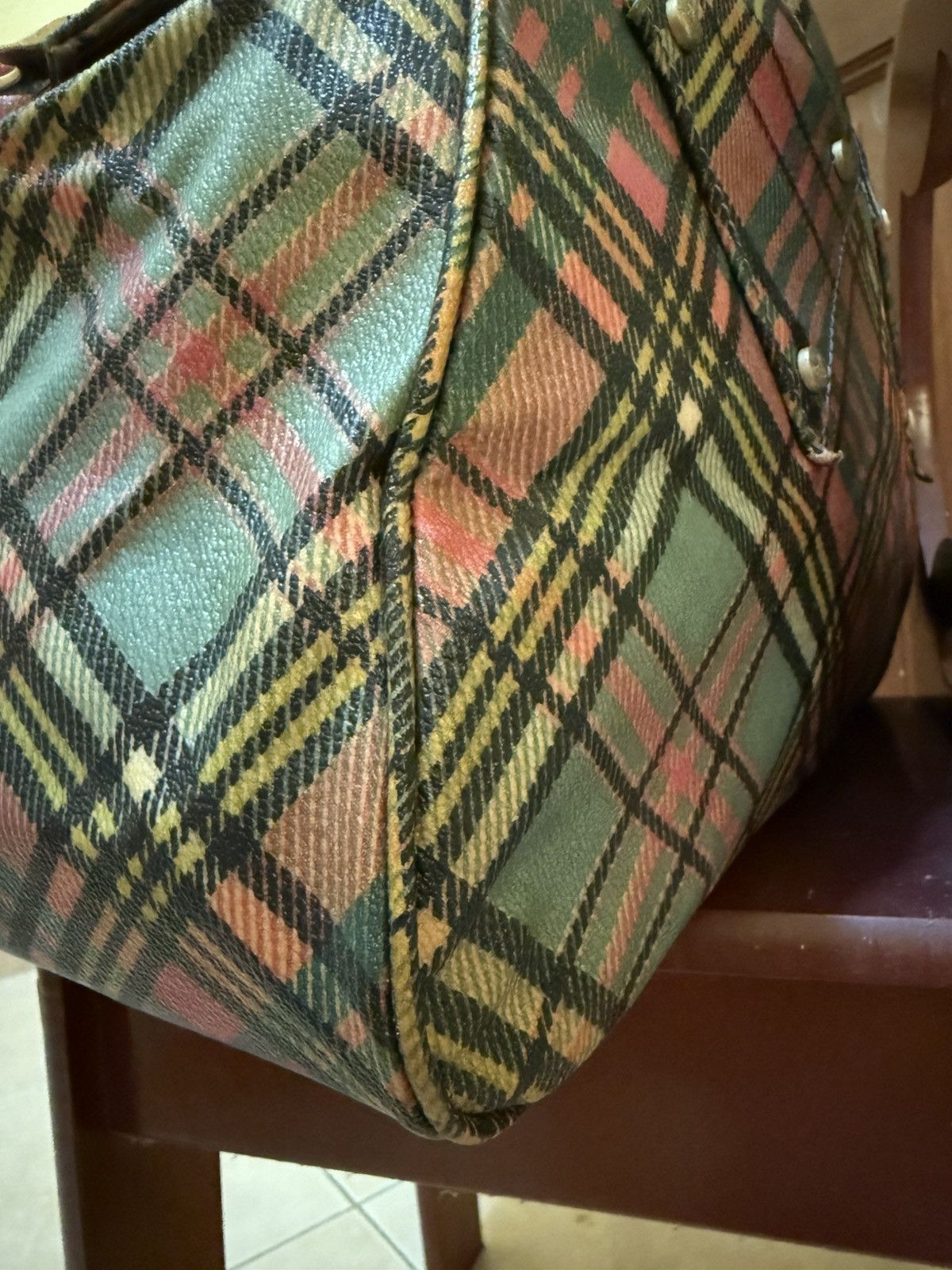 Vivienne Westwood Vintage Vivienne Westwood Tartan Shoulder Bag Size ONE SIZE - 7 Thumbnail