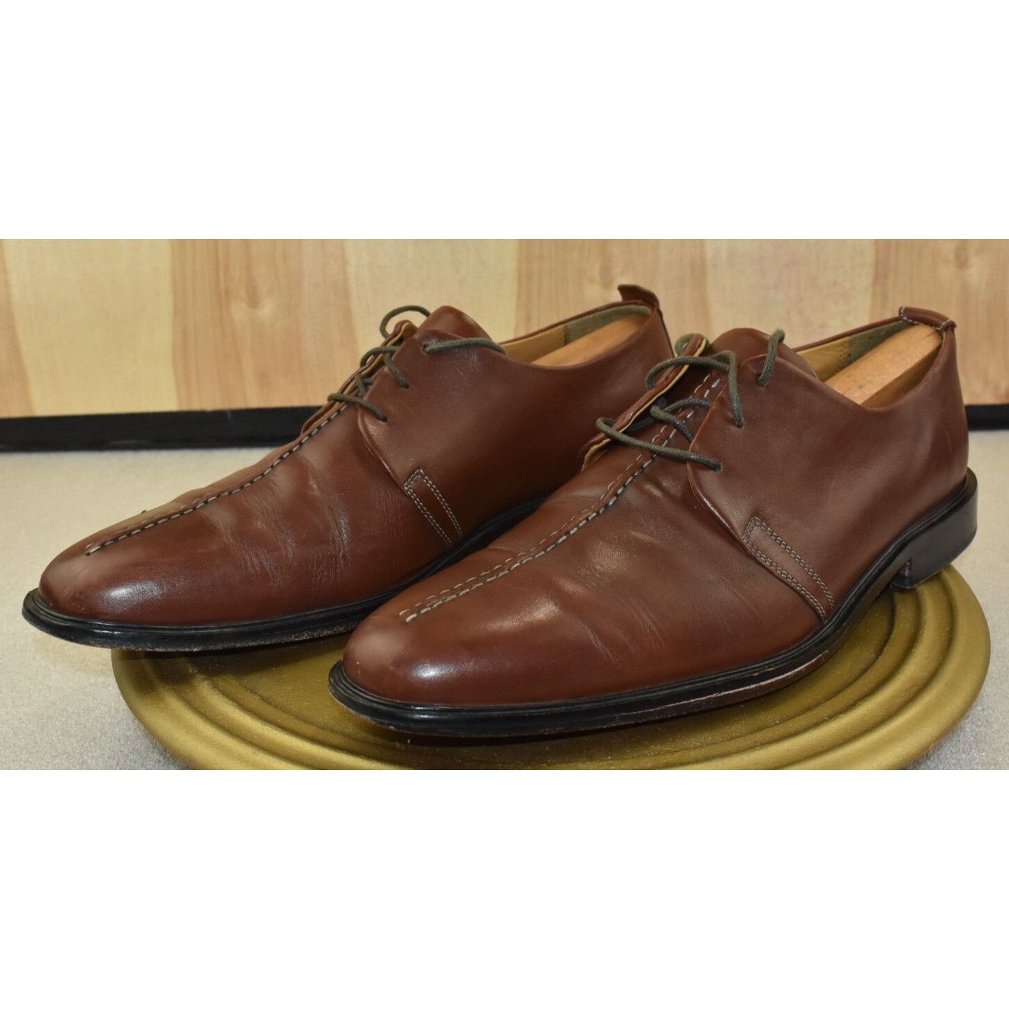 Cole Haan Cole Haan Beckett II Men's Shoes 11 M Brown Leather Split To Size US 11 / EU 44 - 1 Thumbnail