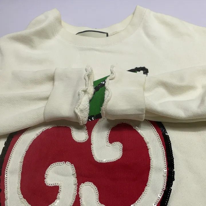 Gucci Gucci Apple Print Sweatshirt for Women-2507 Size M / US 6-8 / IT 42-44 - 1 Thumbnail