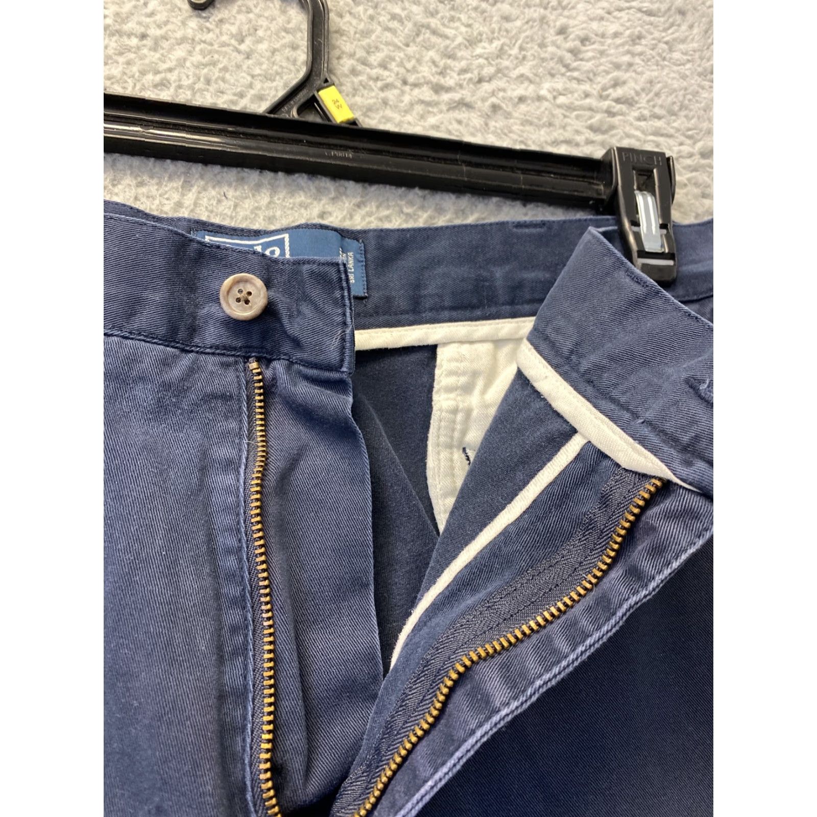 Polo Ralph Lauren POLO RALPH LAUREN Chino Shorts Navy Blue Mens Size 35 Pleated Regular Size US S / EU 44-46 / 1 - 3 Thumbnail