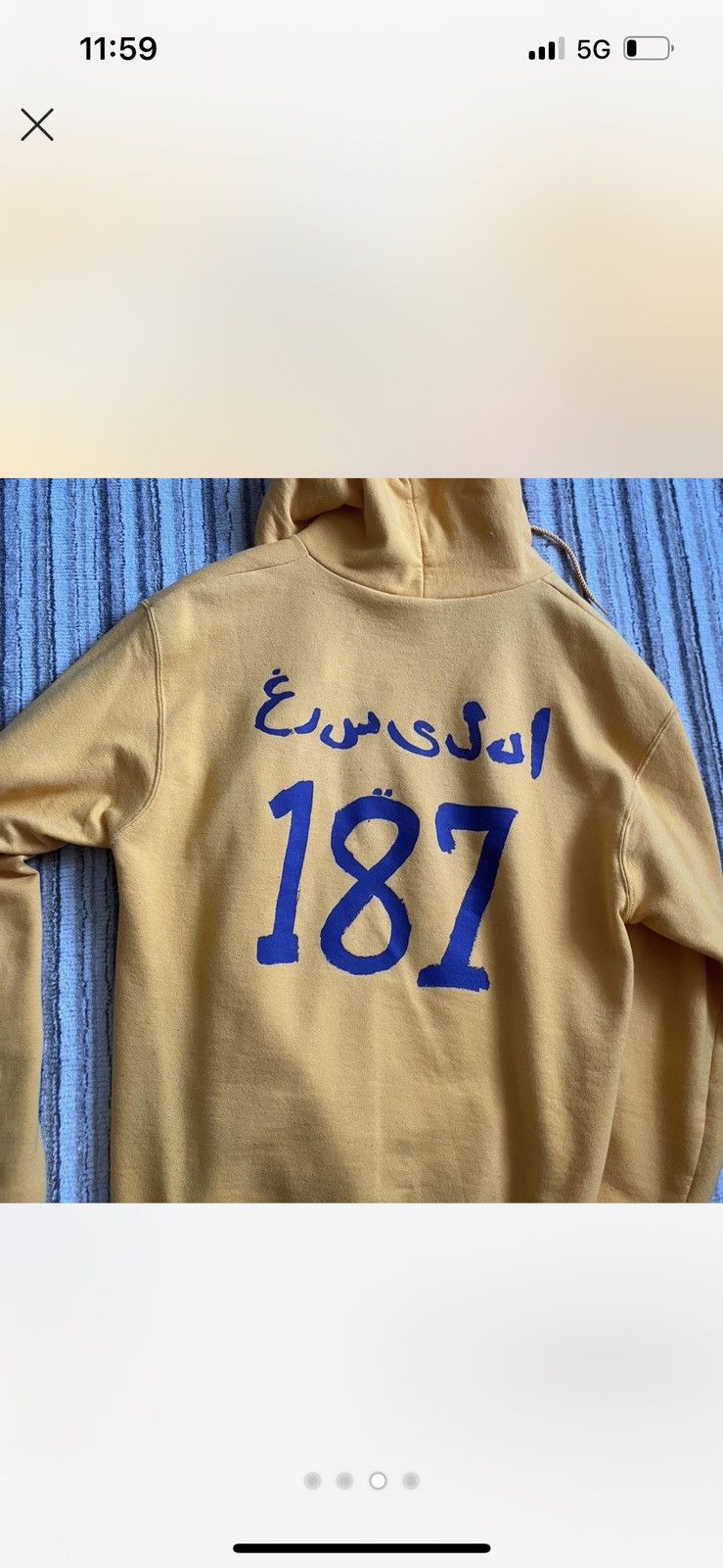 Champion Griselda Westside Gunn Scale Breakers gold hoodie medium Size US M / EU 48-50 / 2 - 3 Thumbnail