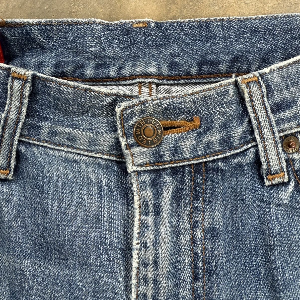 Edwin VINTAGE EDWIN FADED JEAN DENIM PANTS Size US 30 / EU 46 - 6 Thumbnail