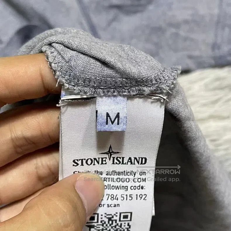 Stone Island Stone Island Dust Dyed Short Sleeve T-Shirt Haze Blue M Size US M / EU 48-50 / 2 - 5 Thumbnail