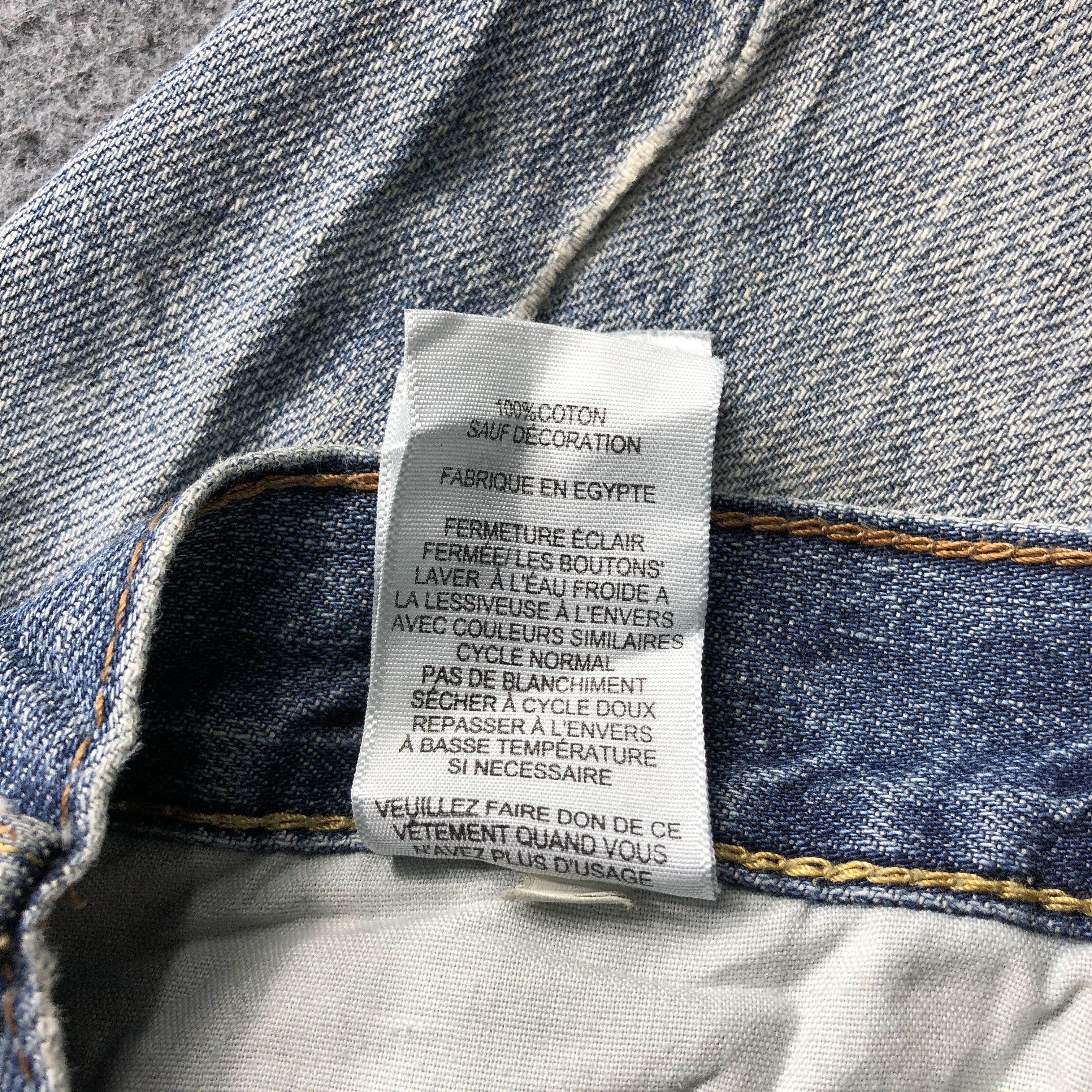 Levi's × Vintage Vintage Distress Levis Jeans Lot 550-JM771 Size US 30 / EU 46 - 11 Thumbnail