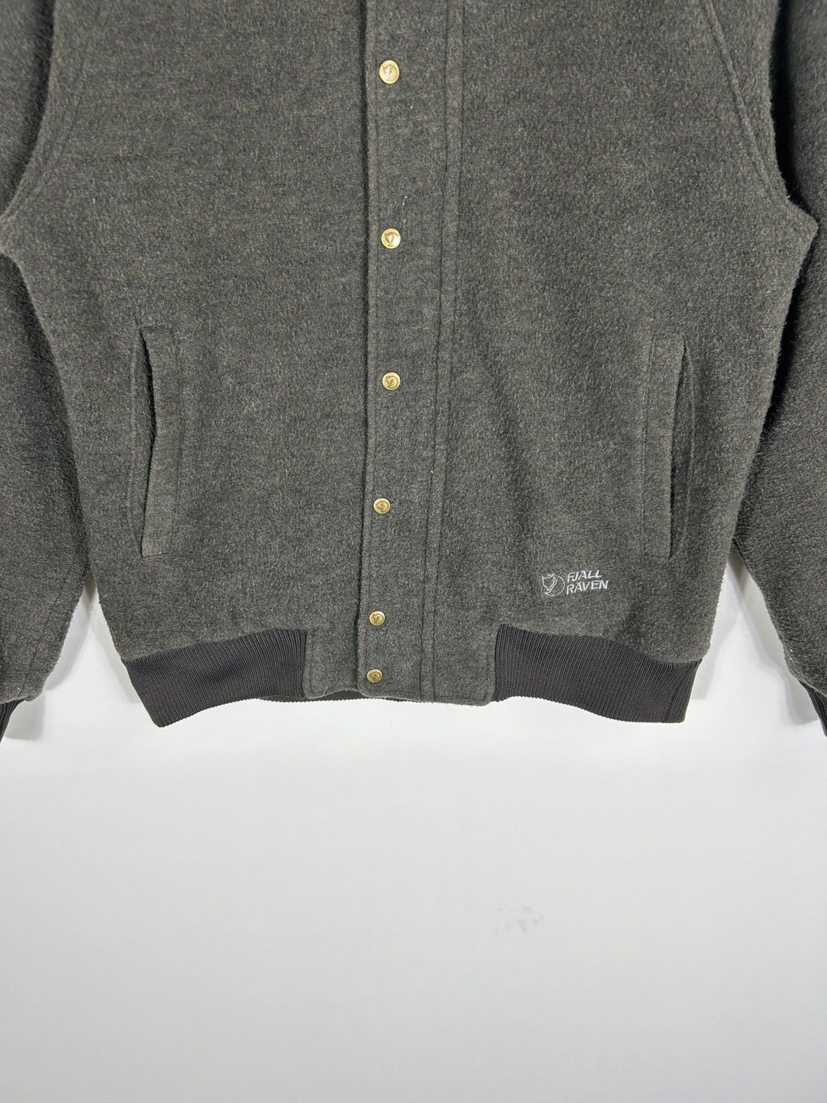 Fjallraven × Vintage ⚡️Vintage Fjall Raven Wool Bomber Jacket Size US M / EU 48-50 / 2 - 5 Thumbnail