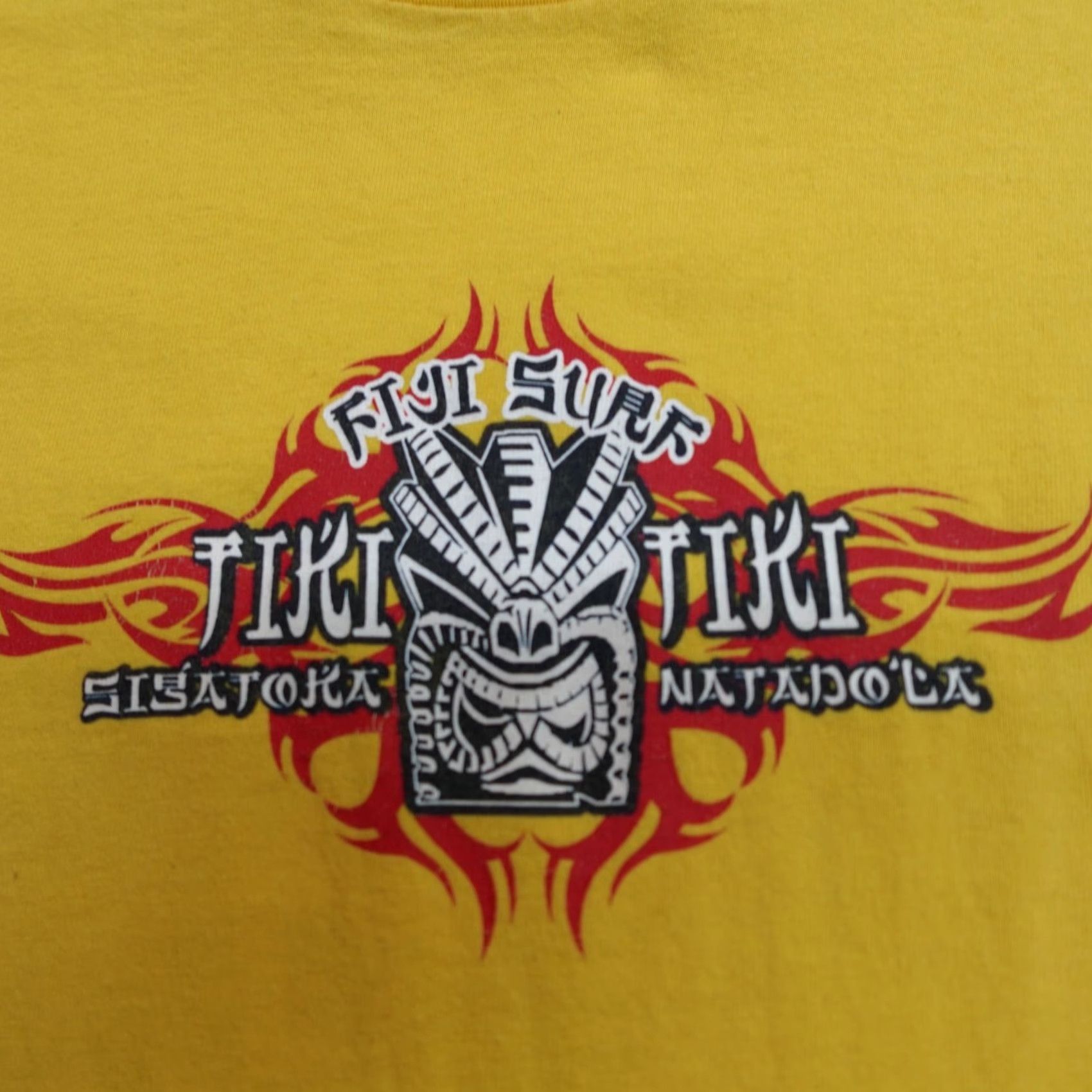 Vintage VINTAGE Aeropostale Shirt M Yellow Double Sided USA Made Fiji Surf Y2K Mens Shirt Size US M / EU 48-50 / 2 - 2 Thumbnail
