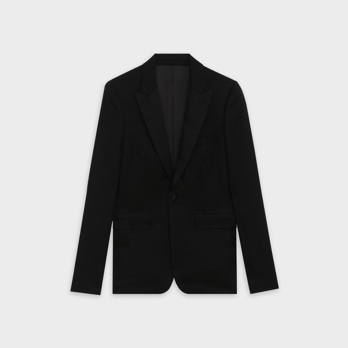 Celine × Hedi Slimane Celine Le Smoking Tuxedo Suit 44 Size 34R - 7 Thumbnail