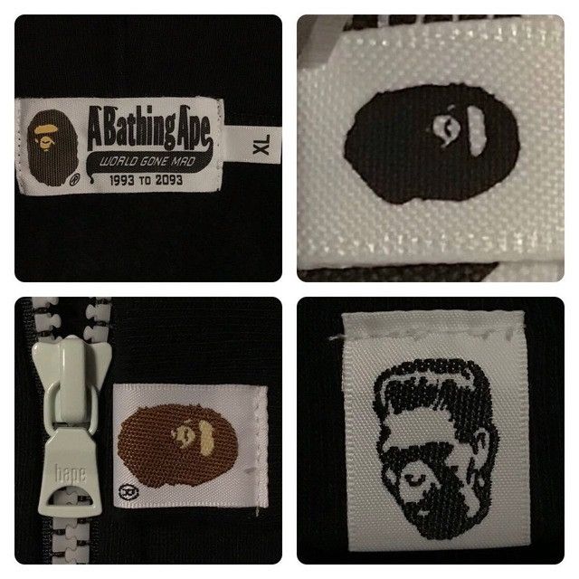 Bape 💫Glow in the dark💫 BAPE DIGITAL SHARK FULL ZIP HOODIE APE Size US XL / EU 56 / 4 - 7 Thumbnail
