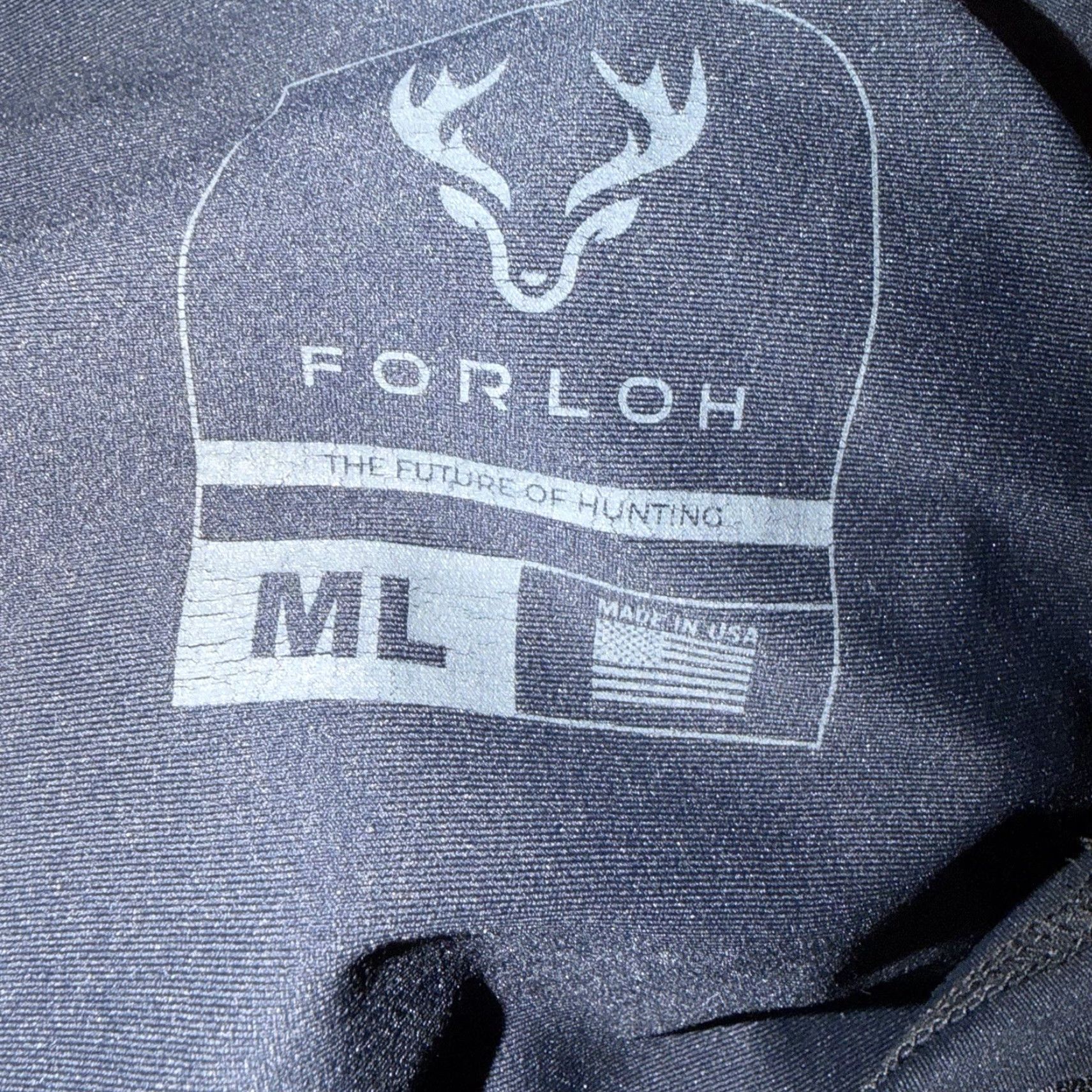 Vintage FORLOH Men’s Medium Full Zip Hoodie Jacket Stretch Outdoor Performance USA Hunt Size US M / EU 48-50 / 2 - 6 Thumbnail
