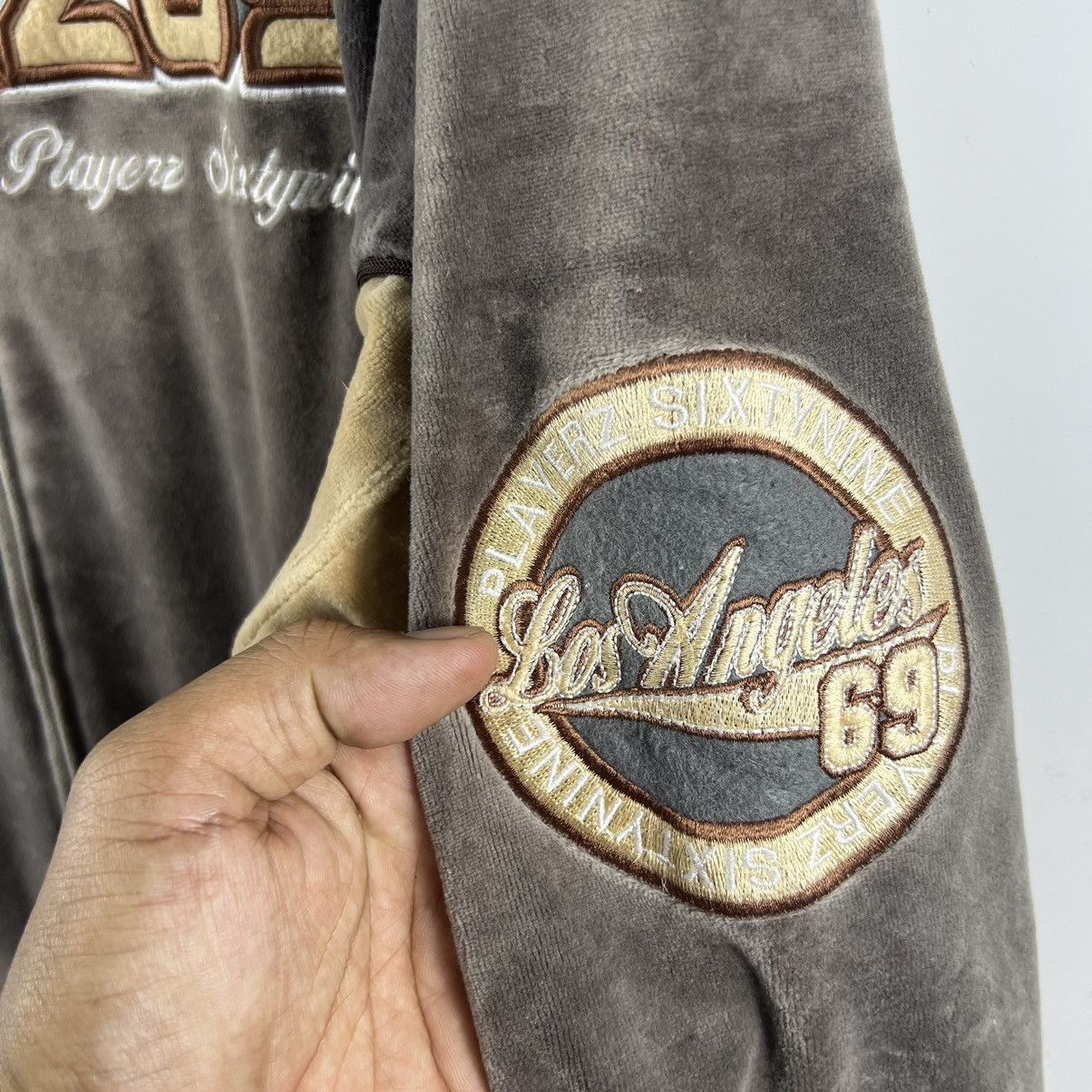 Other 🔥 Playerz69 Los Angeles Velvet Sweat Jacket - XXL Size US XL / EU 56 / 4 - 5 Thumbnail