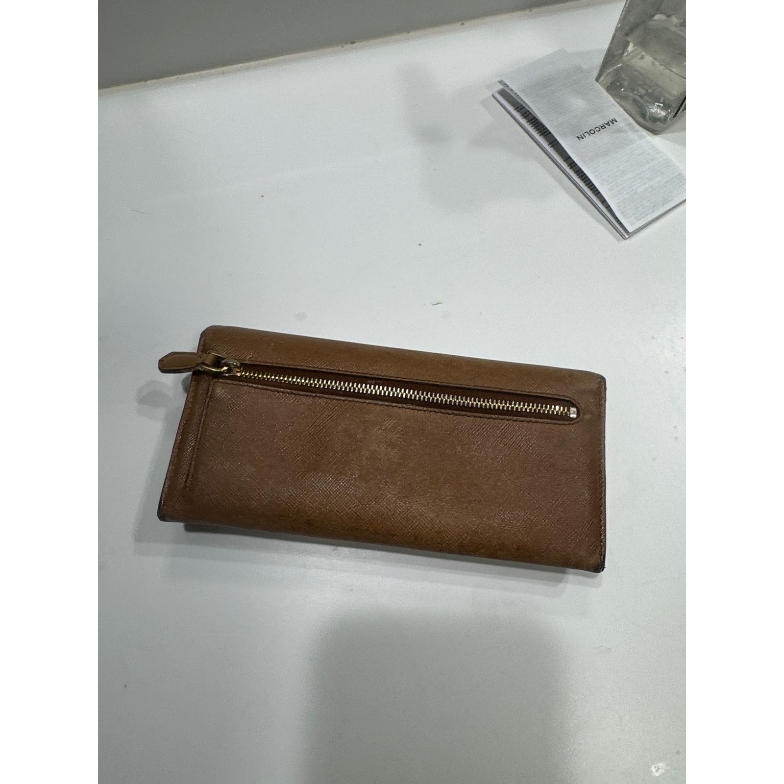 Prada Prada Brown Leather wallet Size ONE SIZE - 5 Thumbnail