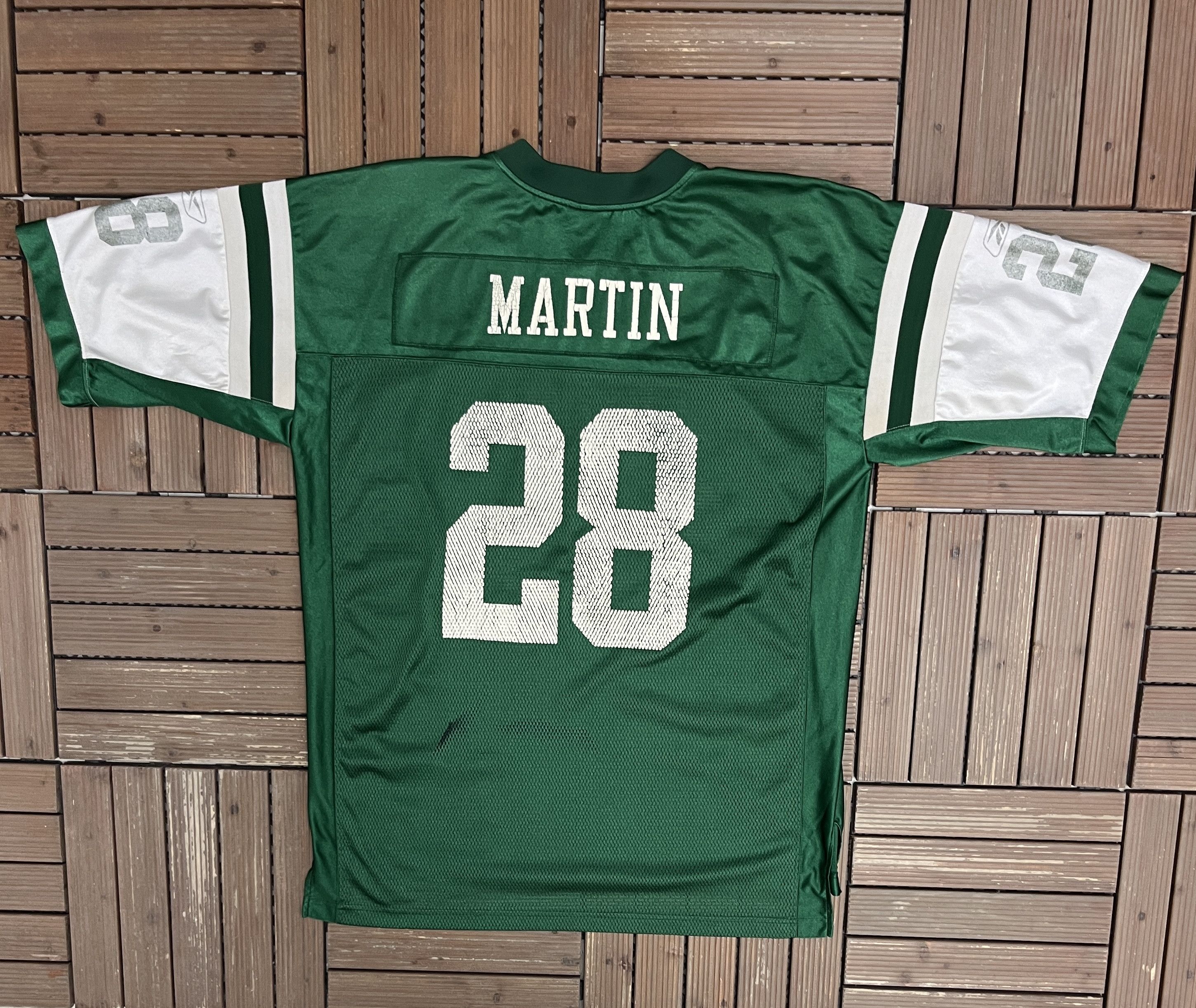 Vintage New York Jets Curtis Martin Vintage Football Jersey Size US XL / EU 56 / 4 - 4 Thumbnail