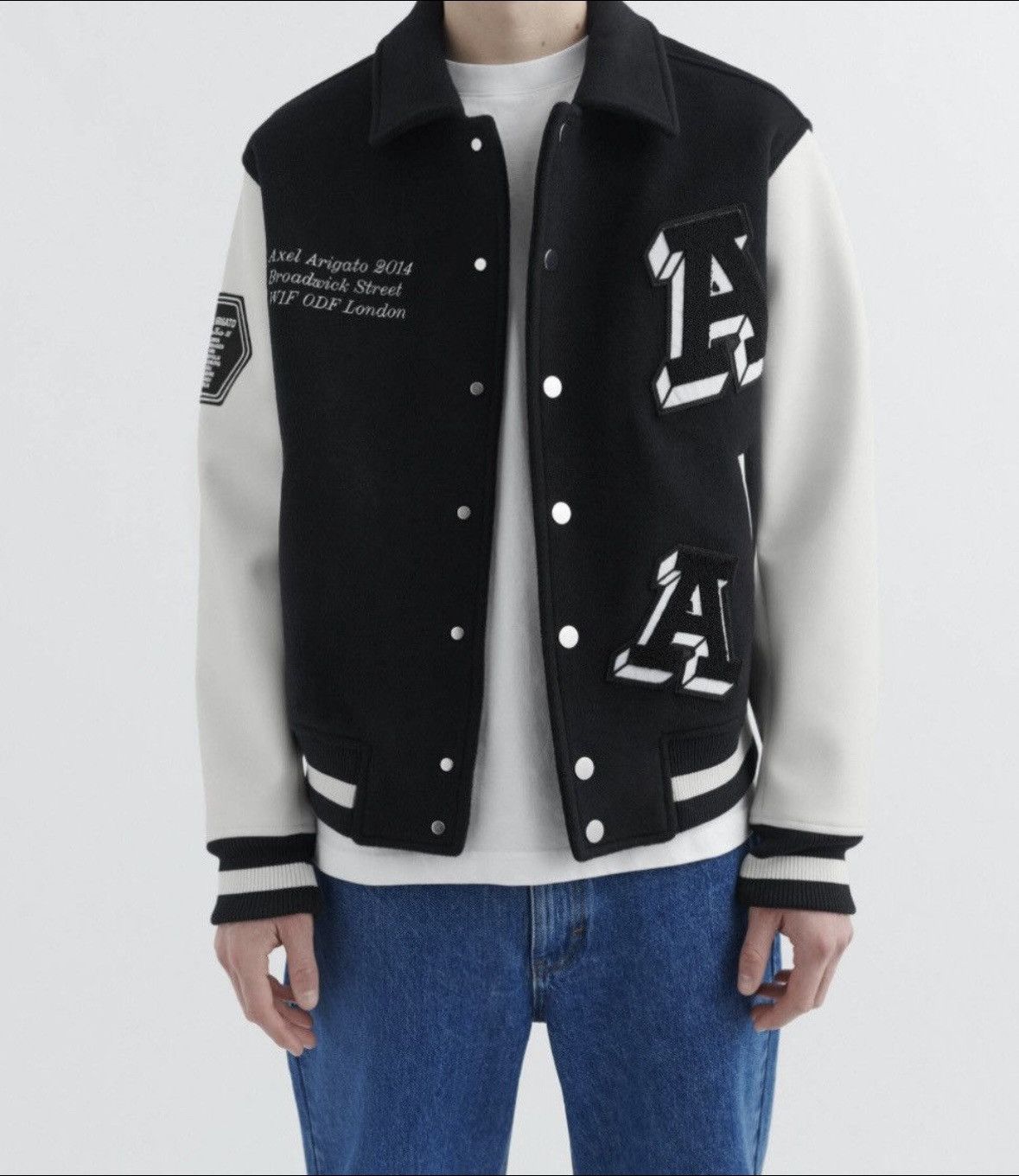 Illusion Varsity Jacket by Axel Arigato