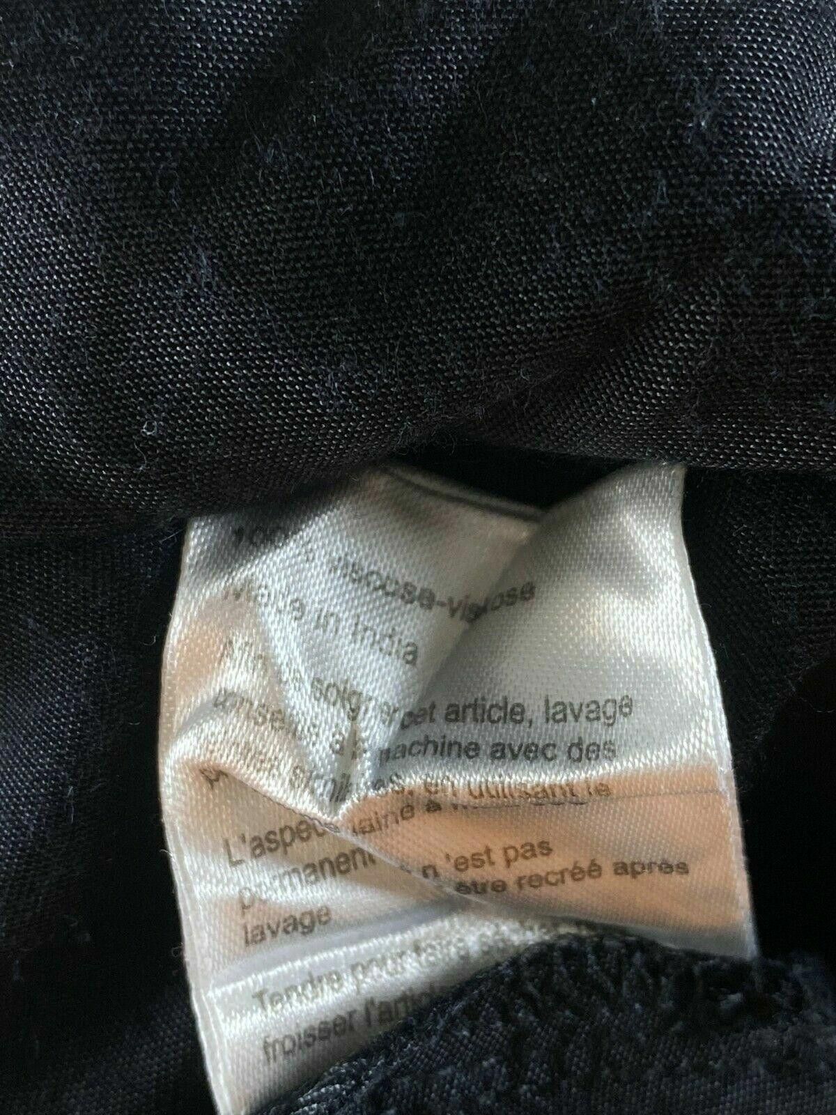 Massimo Osti Masai Black Short Sleeve Zip A-Line Knee Lenght Dress Size M Size M / US 6-8 / IT 42-44 - 10 Thumbnail