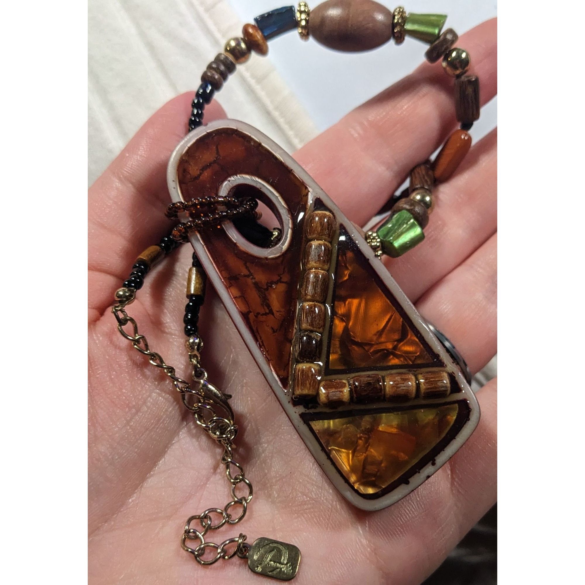 Other You & I Chunky Bohemian Abstract Pendant Necklace Size ONE SIZE - 12 Thumbnail